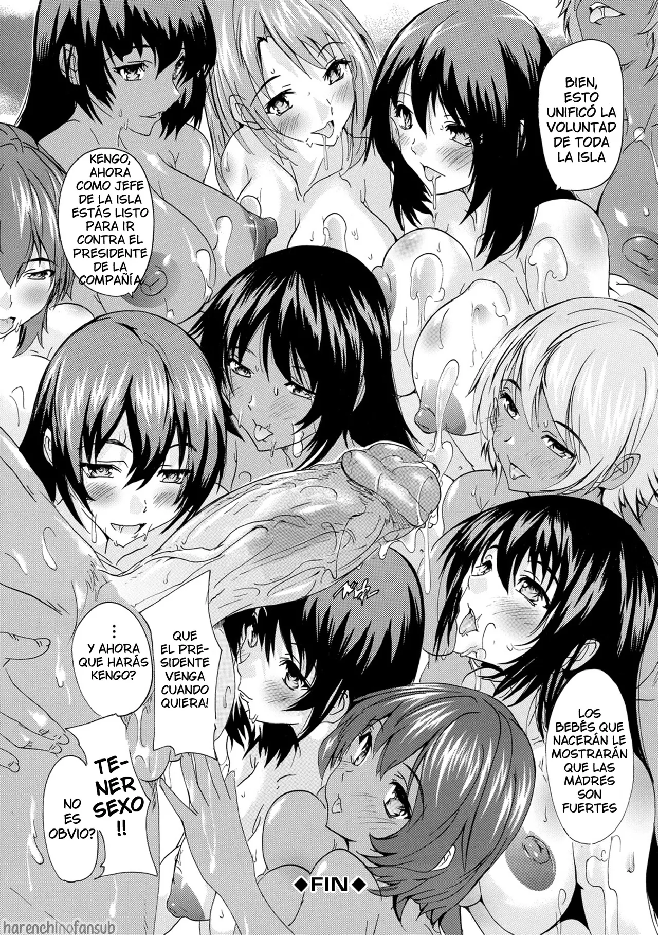 [Natsuka Q-ya] Saiin! Zenra-jima (Chap. 5) | Afrodisiaco! La Isla Nudista (Cap. 5) [Spanish] [Decensored][Digital][Harenchi no Fansub] 图片编号 36