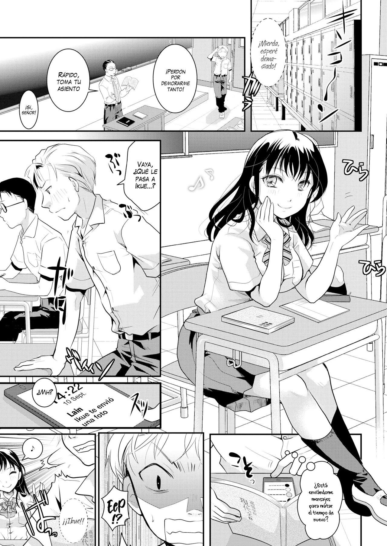 [Itou Ei] Yuuwaku!? Konwaku!? TPO | ¿¡Seducción!? ¿¡Confusión!? Propiedad (COMIC Kairakuten 2018-11) [Spanish] [NekoCreme] [Digital] numero di immagine  5