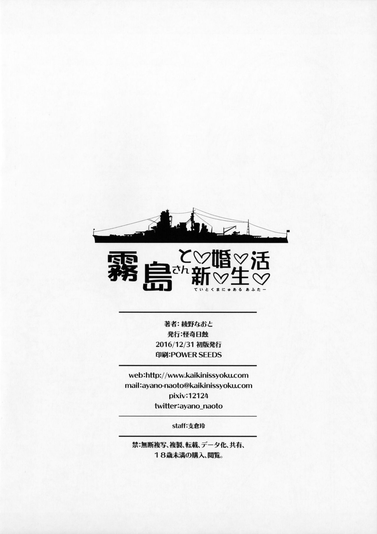 (C91) [Kaiki Nisshoku (Ayano Naoto)] Kirishima-san to Shinkon Seikatsu - Teitoku Manual After (Kantai Collection -KanColle-) [English] [constantly] imagen número 21