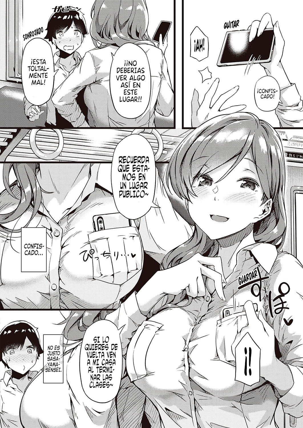 [Tokiwa Midori] Ura-account Sensei | Detrás de la cuenta de Sensei (COMIC ExE 24) [Spanish] [Centurion Scans] [Digital] image number 2