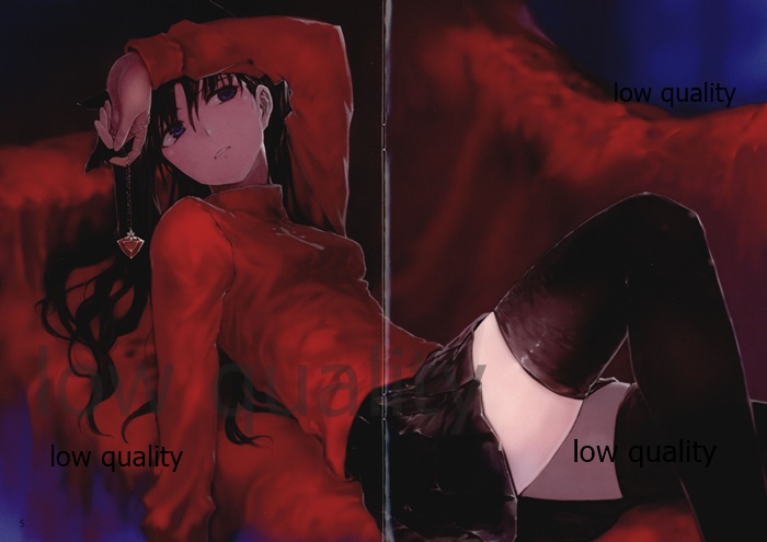 (C93) [びよんびよん堂 (bob)] Fate/stay night イラスト集 「薄闇」 (Fate/stay night) image number 4