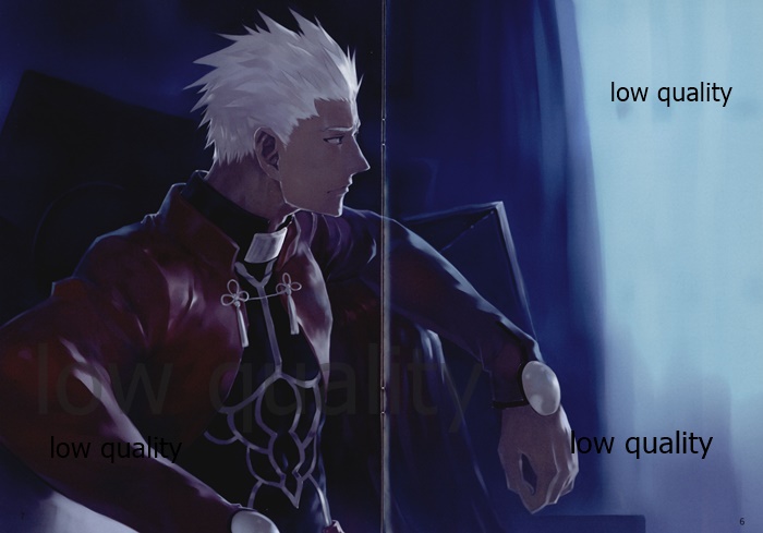 (C93) [びよんびよん堂 (bob)] Fate/stay night イラスト集 「薄闇」 (Fate/stay night) image number 5