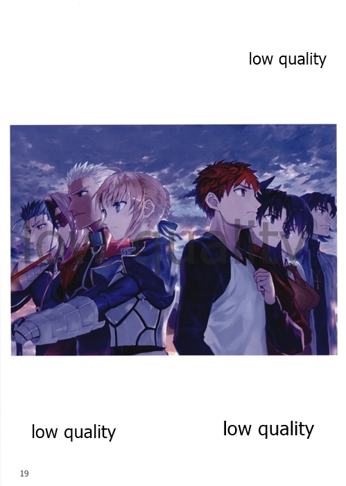 (C93) [びよんびよん堂 (bob)] Fate/stay night イラスト集 「薄闇」 (Fate/stay night) image number 16