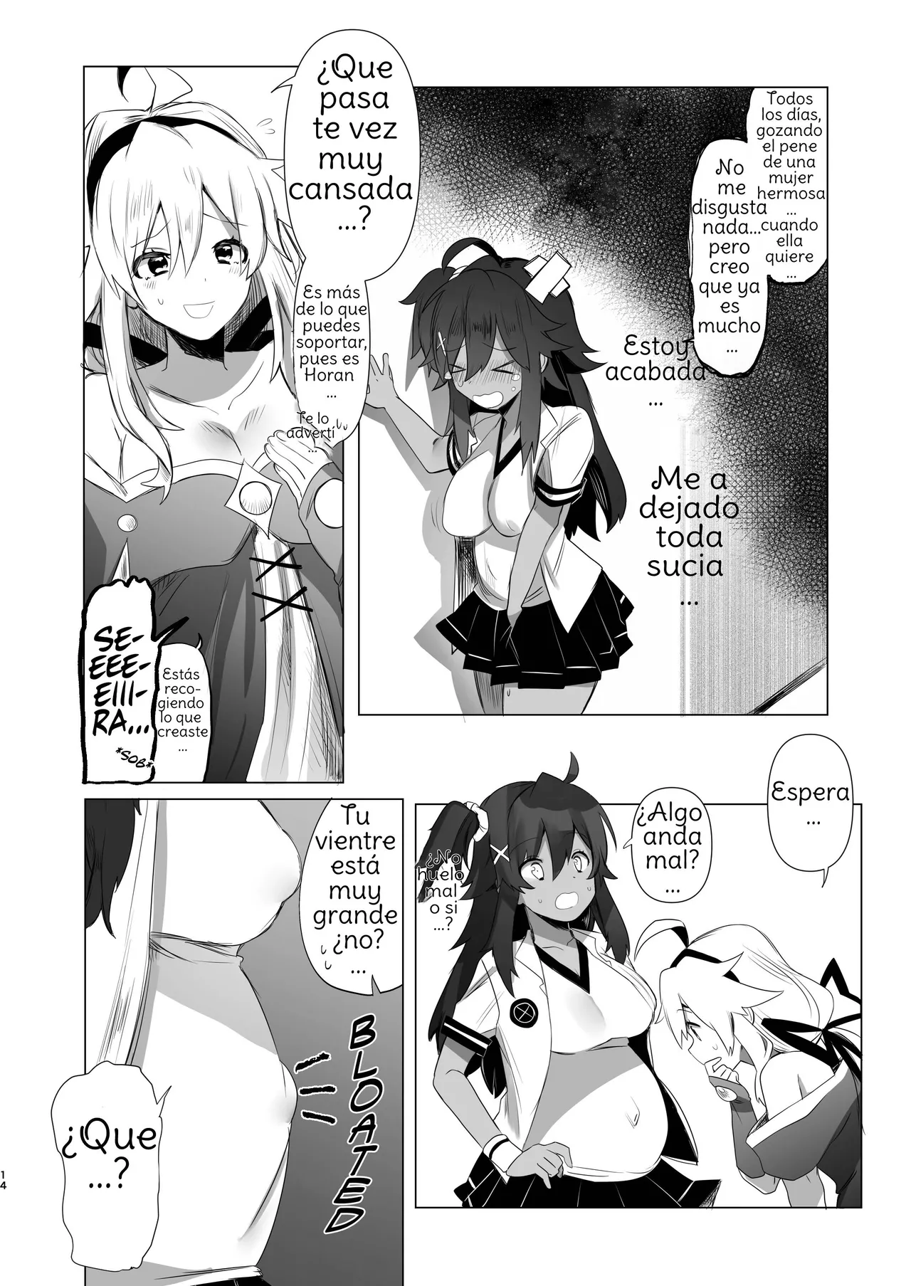 [Chichiguni (Aono Keita)] Futanari Kitsune Musume ni Goyoushin   Watch out for the Foxgirl with a Dick (Monster Super League) Spanish [Amaterasu] 图片编号 14