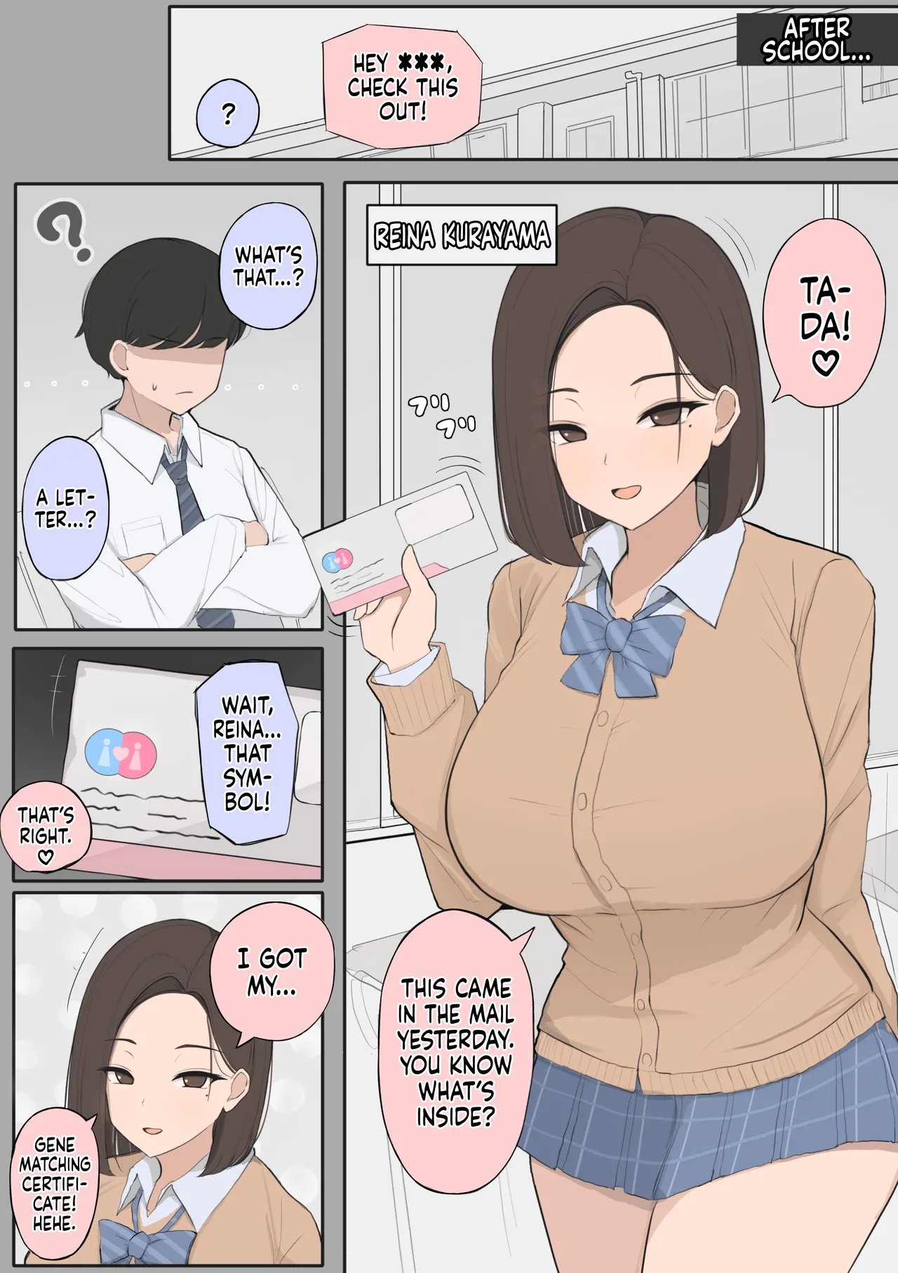 [Saiaku Devil] Childhood Friend Taken Thanks To A Gene Matching Organization  [English] [Tekkamaki] Bildnummer 1