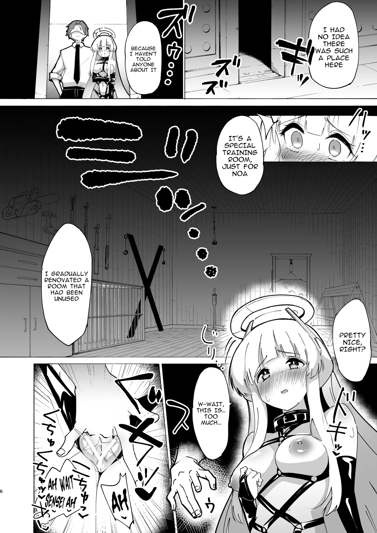 [Yuzu Lemon] Ushio Choukyou | Ushio Training (Blue Archive) [English] [meganekun_tl] [Digital] 图片编号 5