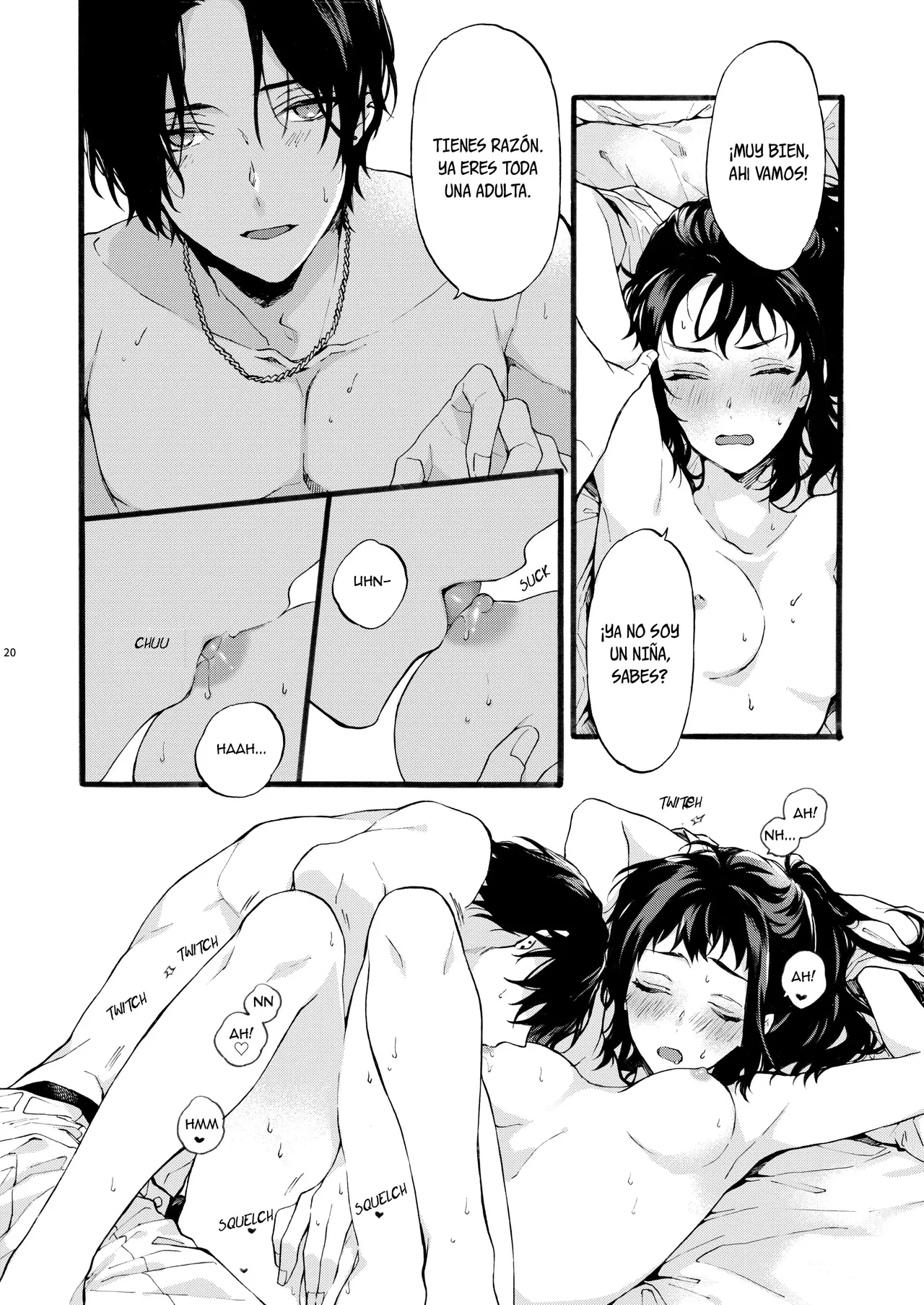 [ClockLord (Suzushiro Nerita)] Kono Hito Kareshi ja Arimasen!! (1) ~Shinomura Kyoudai no Jijou~｜¡¡Este Chico NO es my Novio!! (1) ~La situación de los hermanos Shinomura~ [Spanish] [Alteracionskl Scan S.A.] imagen número 19