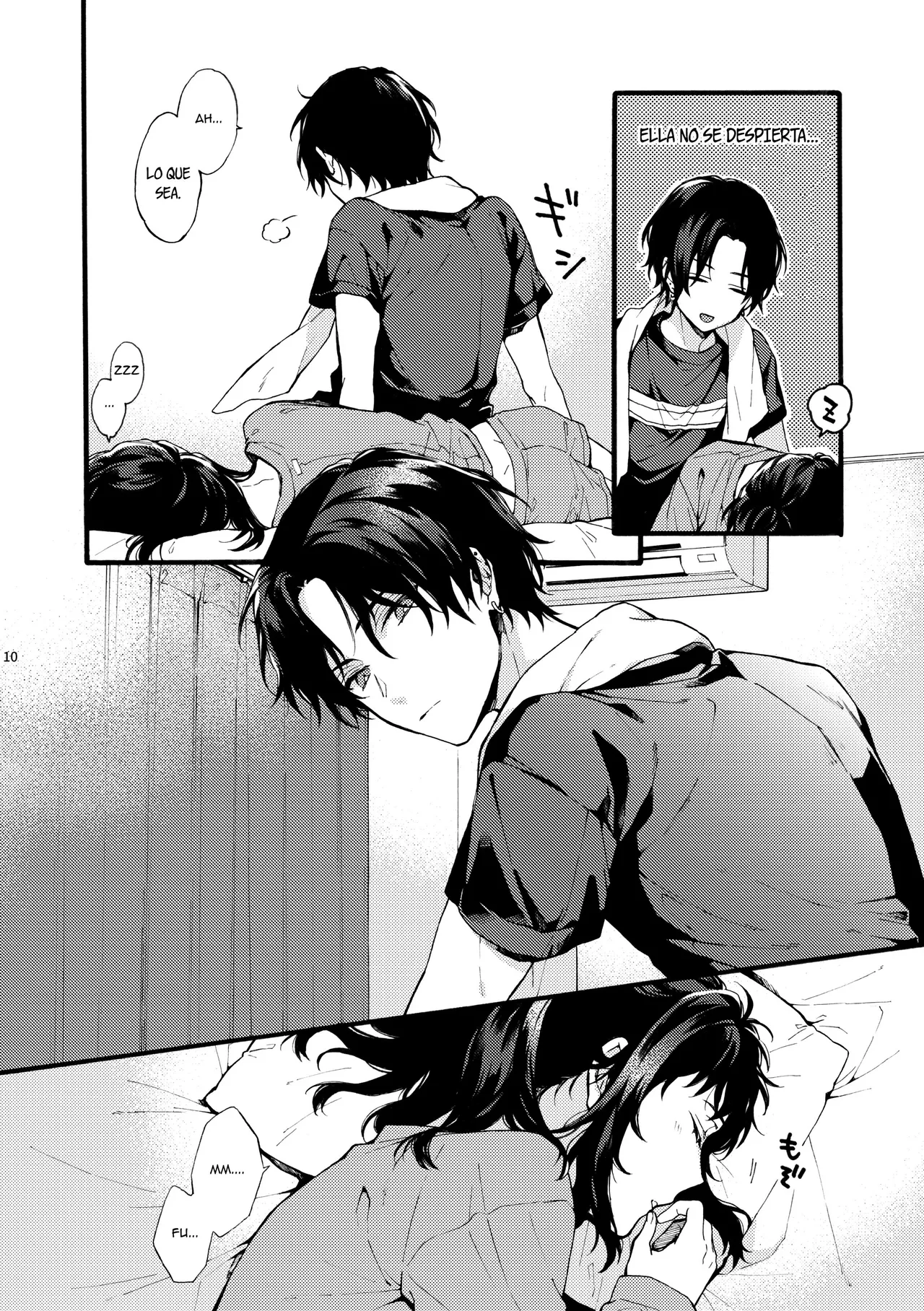 [ClockLord (Suzushiro Nerita)] Kono Hito Kareshi ja Arimasen!! (2) ~Shinomura Kyoudai no Jijou side Fuyuto~｜¡¡Este Chico NO es my Novio!! (2) ~La situación en la secundaria de los hermanos Shinomura~ [Spanish] [Alteracionskl Scan S.A.] numero di immagine  9