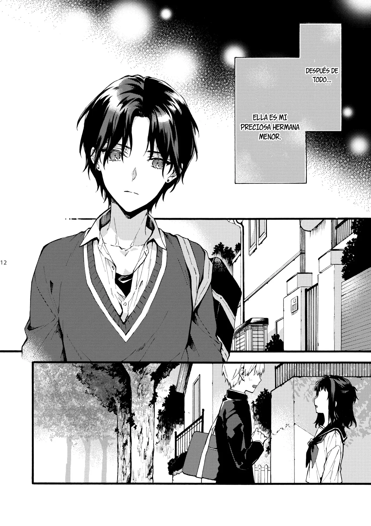 [ClockLord (Suzushiro Nerita)] Kono Hito Kareshi ja Arimasen!! (2) ~Shinomura Kyoudai no Jijou side Fuyuto~｜¡¡Este Chico NO es my Novio!! (2) ~La situación en la secundaria de los hermanos Shinomura~ [Spanish] [Alteracionskl Scan S.A.] numero di immagine  11