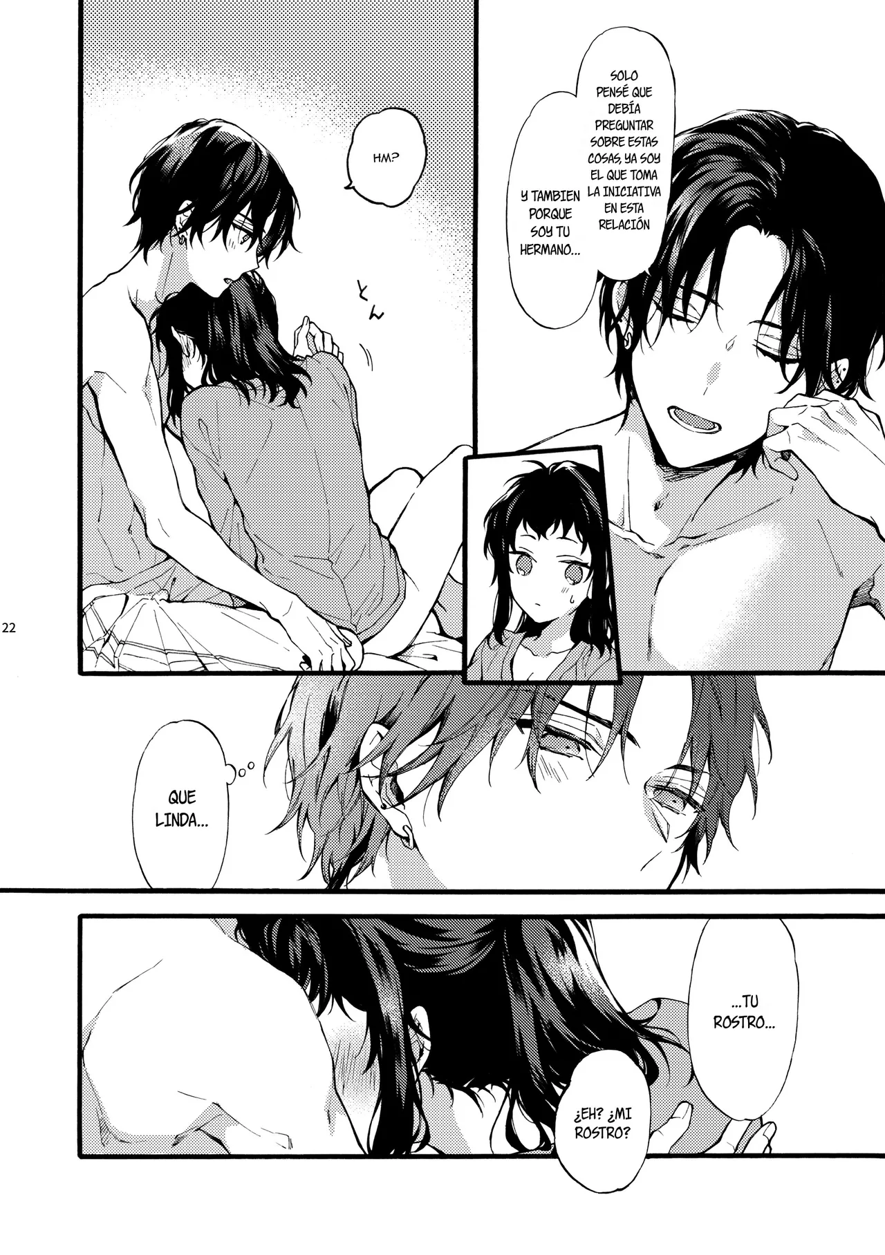 [ClockLord (Suzushiro Nerita)] Kono Hito Kareshi ja Arimasen!! (2) ~Shinomura Kyoudai no Jijou side Fuyuto~｜¡¡Este Chico NO es my Novio!! (2) ~La situación en la secundaria de los hermanos Shinomura~ [Spanish] [Alteracionskl Scan S.A.] numero di immagine  21
