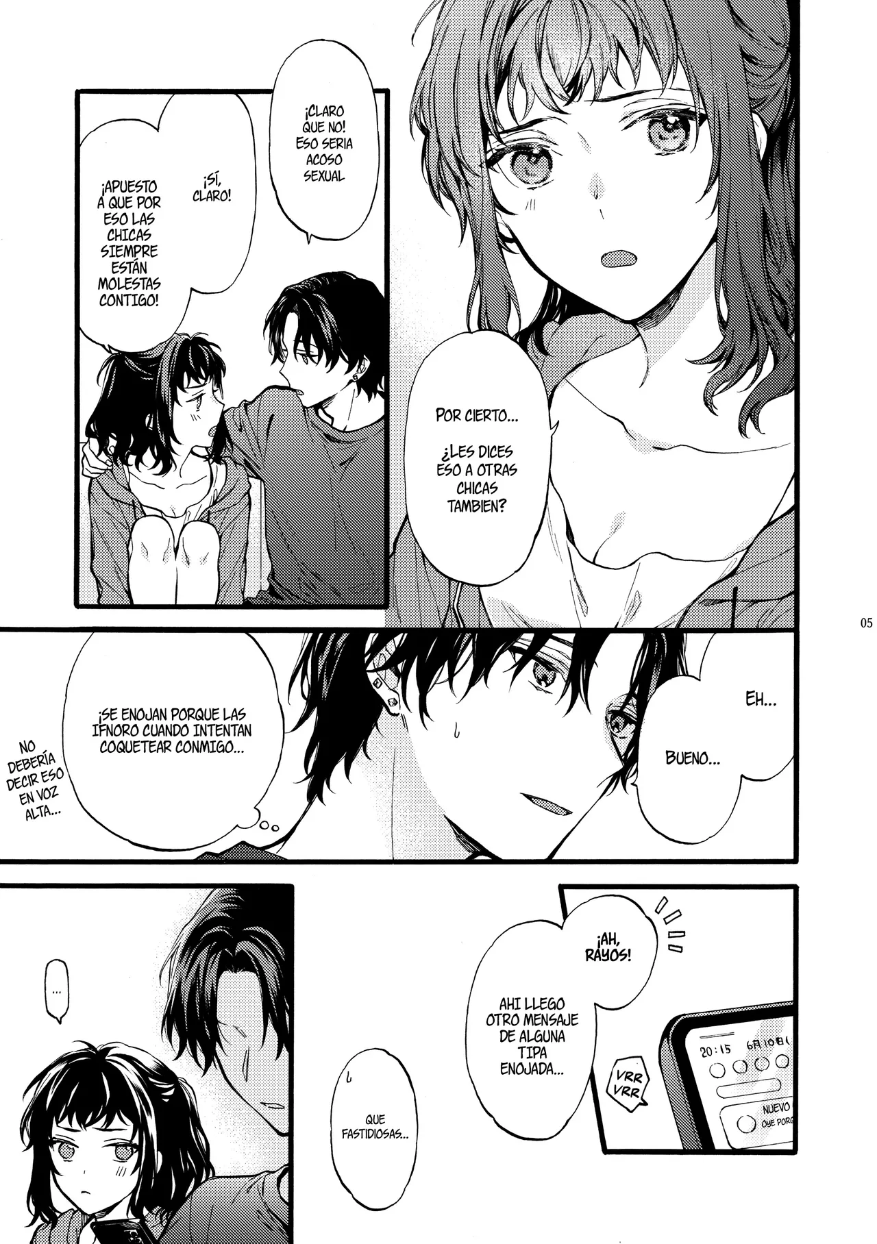 [ClockLord (Suzushiro Nerita)] Kono Hito Kareshi ja Arimasen!! (3) ~Shinomura Kyoudai no Nichijou~｜¡¡Este Chico NO es my Novio!! (3) ~Un día en la vida de los hermanos Shinomura~ [Spanish] [Alteracionskl Scan S.A.] numero di immagine  4