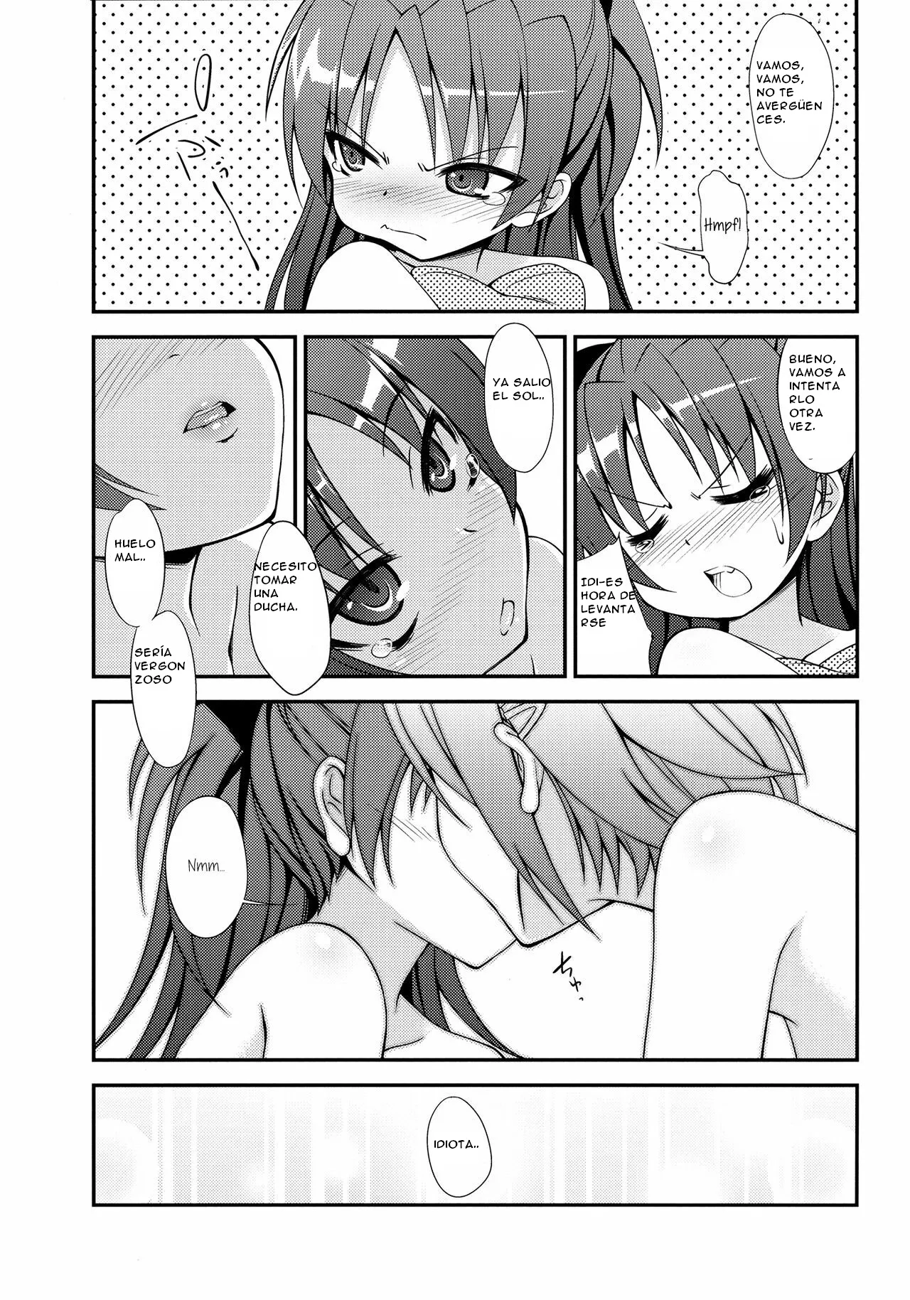 (C80) [Fukazume Kizoku (Amaro Tamaro)] Lovely Girls' Lily vol.1 (Puella Magi Madoka Magica) (Traduccion:Cristofer D Bildnummer 9