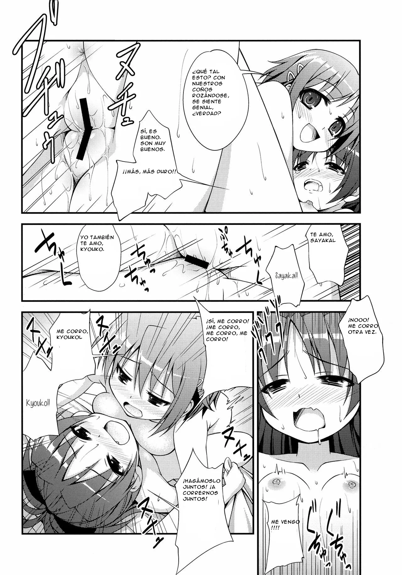 (C80) [Fukazume Kizoku (Amaro Tamaro)] Lovely Girls' Lily vol.1 (Puella Magi Madoka Magica) (Traduccion:Cristofer D Bildnummer 14