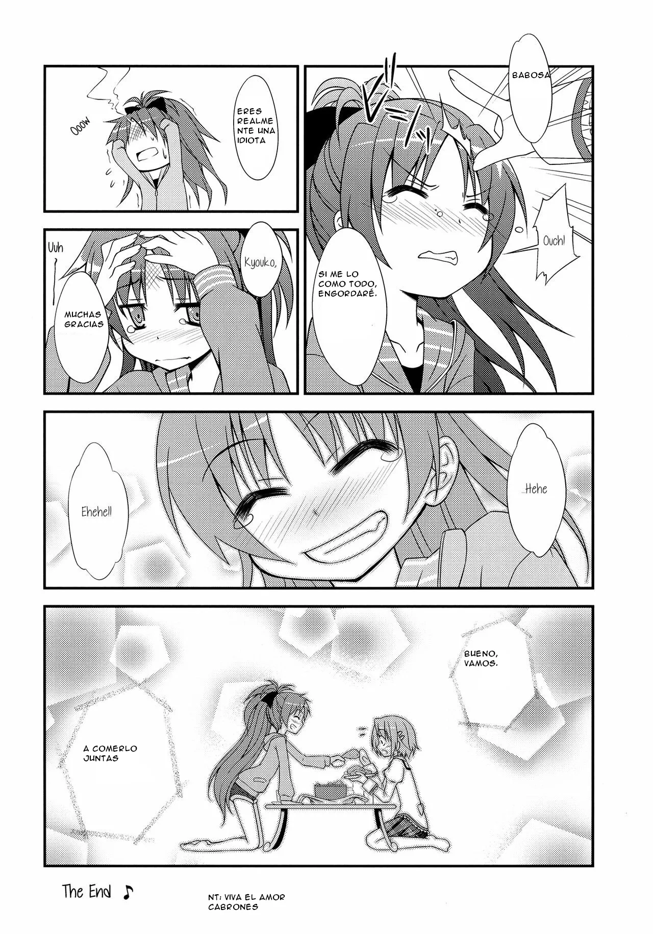 (C80) [Fukazume Kizoku (Amaro Tamaro)] Lovely Girls' Lily vol.1 (Puella Magi Madoka Magica) (Traduccion:Cristofer D Bildnummer 24