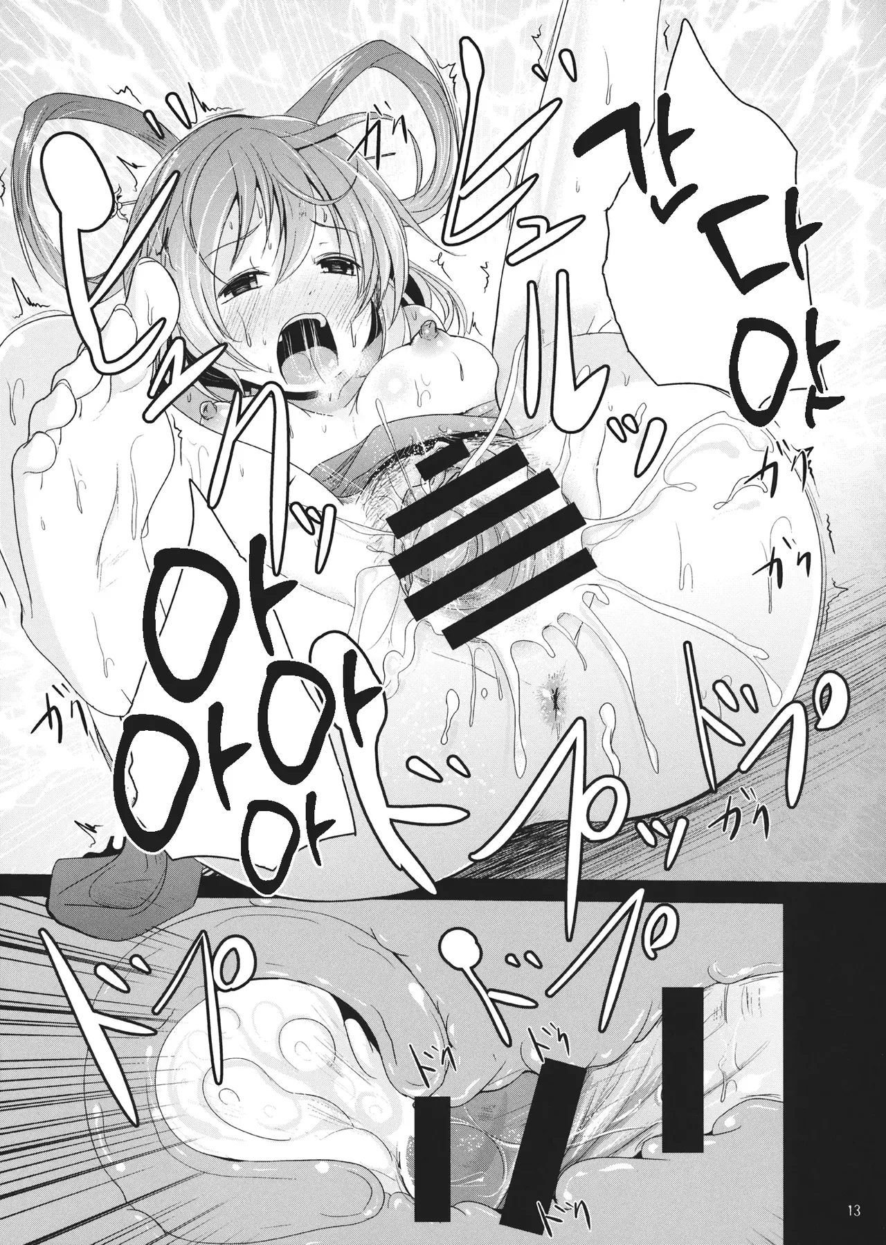 (C88) [Kitsune to Budou (Kurona)] Kyoushuu Nyannyan | 기습냥냥 (Touhou Project) [Korean] 图片编号 12