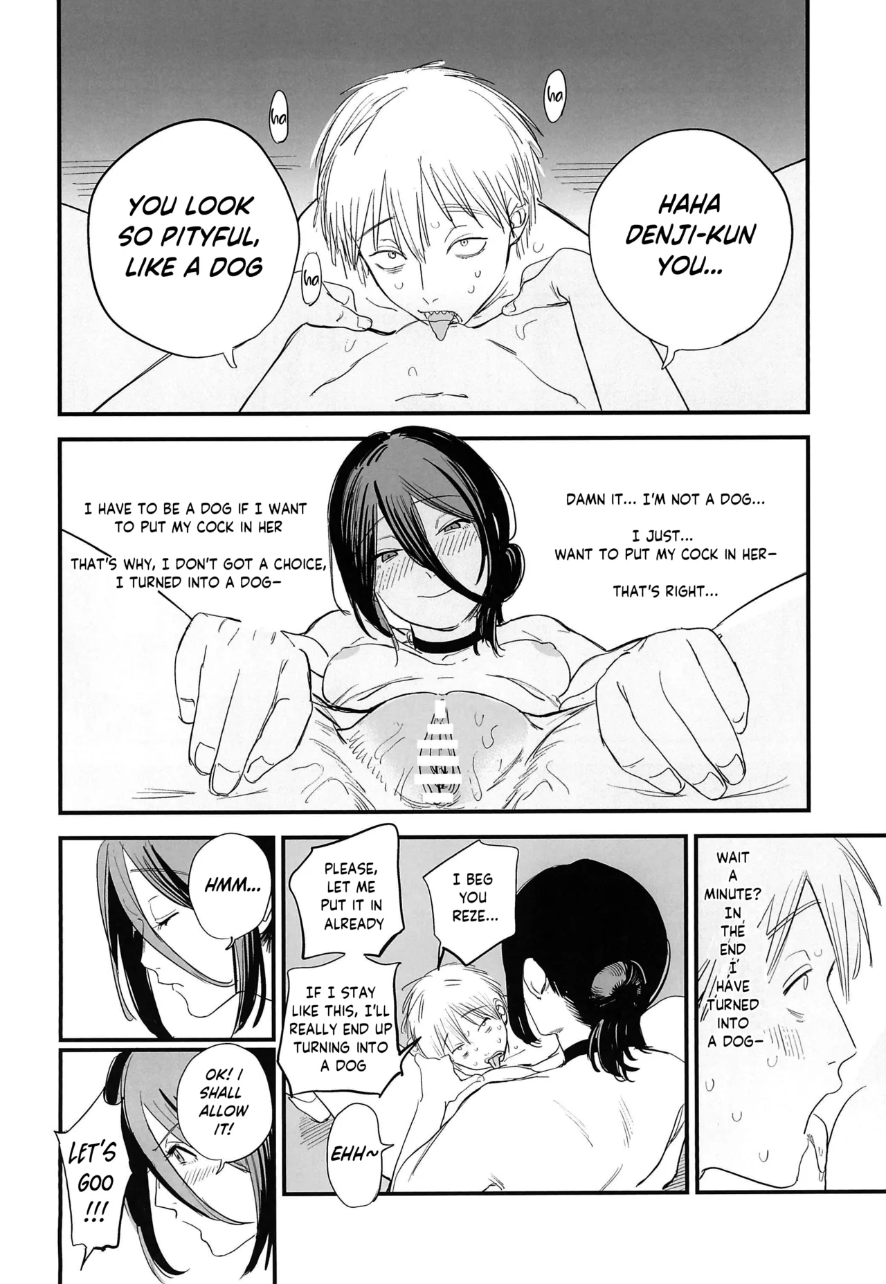 (C104) [OnikuShop (Onikuya)] Kimi wa eien no Enoshima | You are the Eternal Enoshima (Chainsaw Man) [English] [ReinaRepublic] image number 11