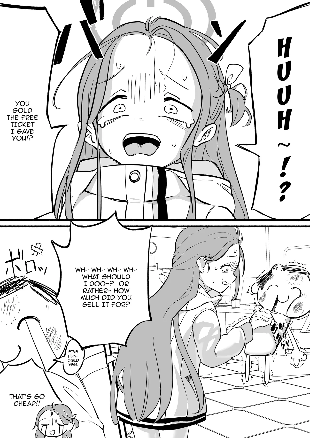 [DoDo (Hentai Shinshi DT)] Free Yuzu (Blue Archive) [Digital] [English] {Doujins.com} Bildnummer 3