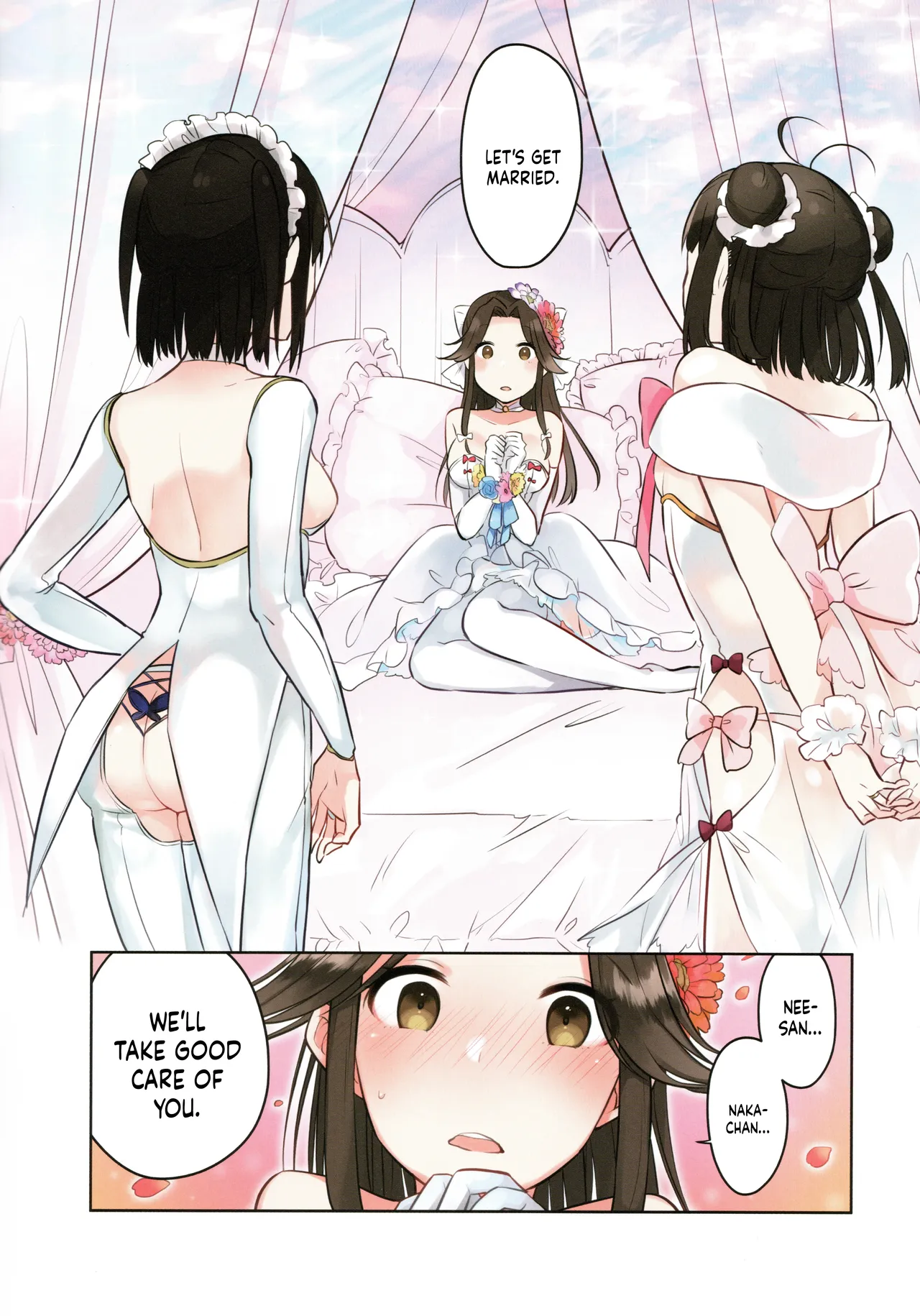 [Kaleido Circus] Fluttering White Hydrangea   雨の香りを純白に染めて(Kantai Collection) [English] {Doujins.com} numero di immagine  4