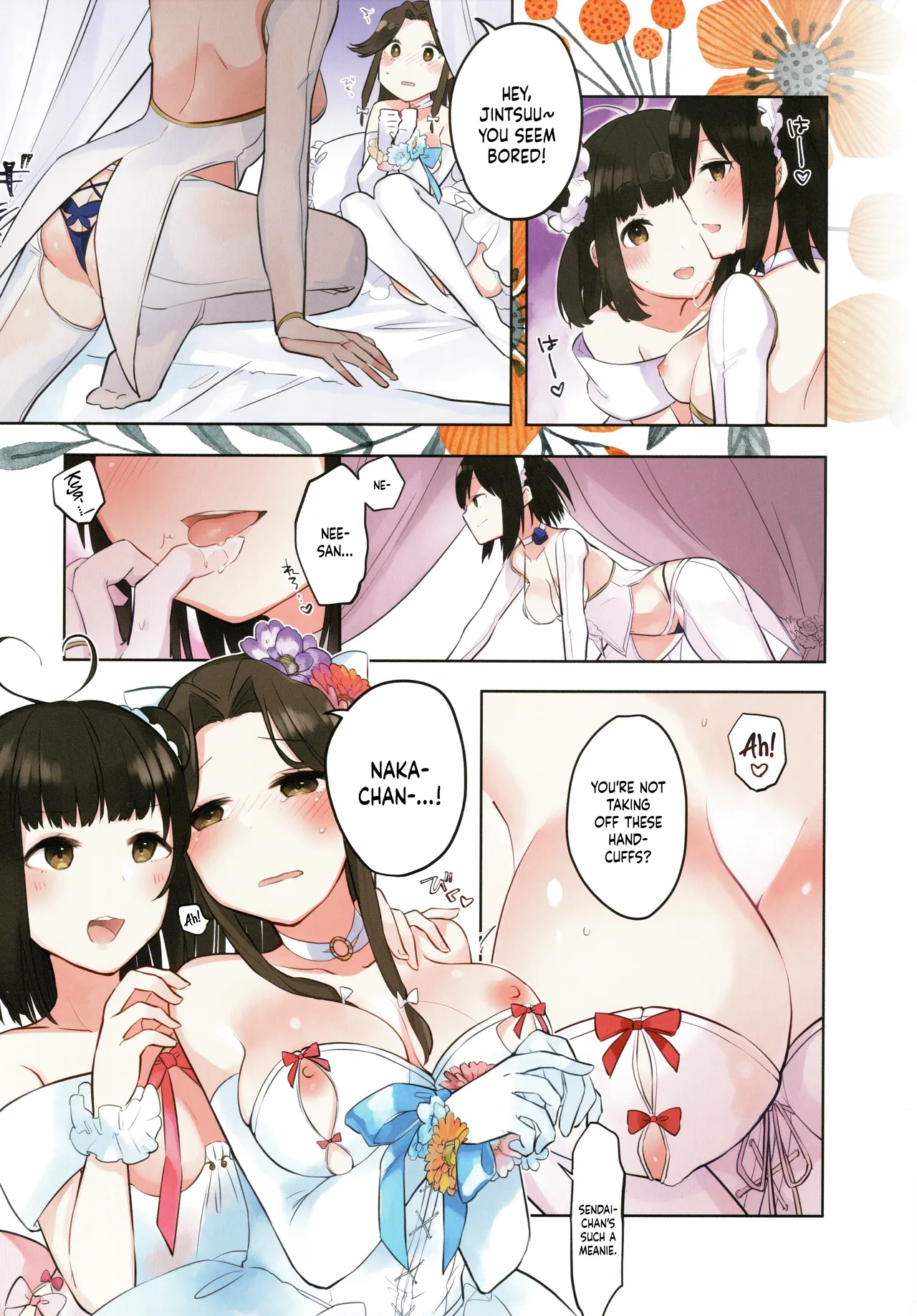 [Kaleido Circus] Fluttering White Hydrangea   雨の香りを純白に染めて(Kantai Collection) [English] {Doujins.com} numero di immagine  7