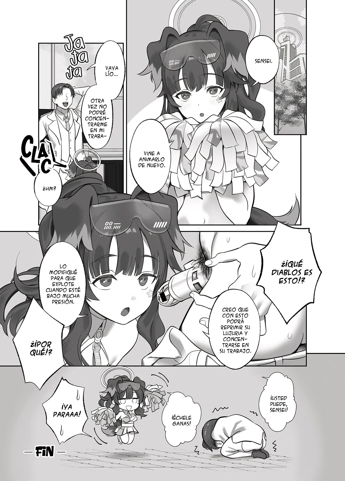 [Nukunukujima (Caffeine Chuudoku)] Ike Ike Sensei Ganbare Ganbare Sensei (Blue Archive) [Spanish] [Digital] 이미지 번호 18