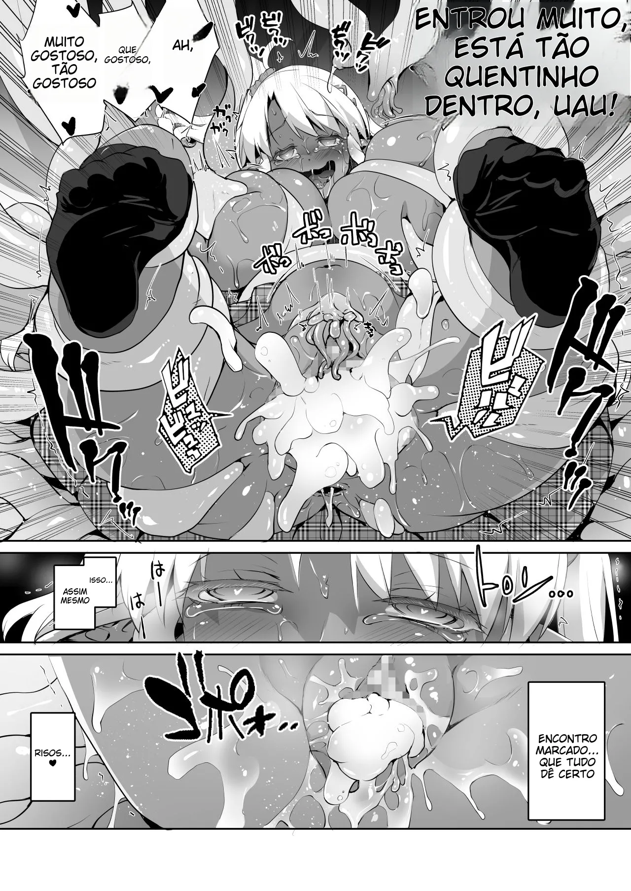 [Moon Night Kitten (Kouki Kuu)] JK Dark Elf Shokushu o Kau! [Portuguese-BR] [Digital] Bildnummer 22