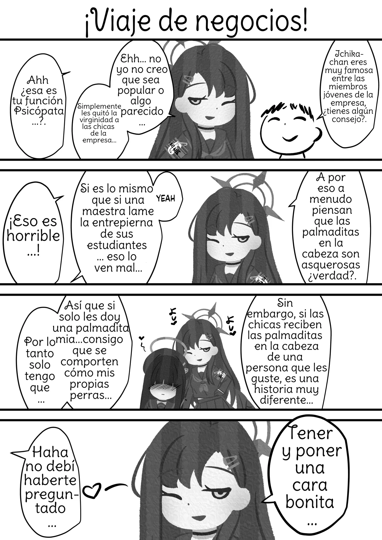 [Akagai (Mine Thrower)] Nakamasa Ichika VS Dekachin Mob-chan (Blue Archive) Spanish [Amaterasu] image number 29