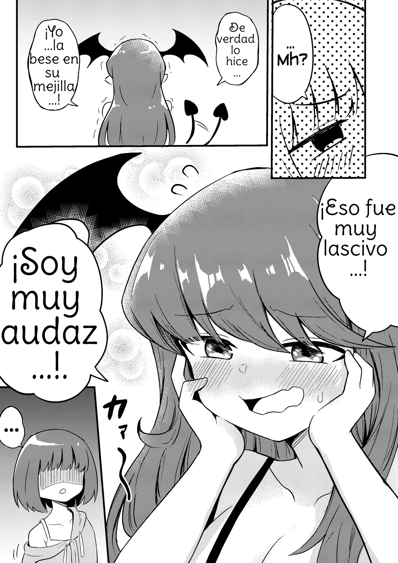 [Senten] Ubu na Succubus Wakarase Yuri Ecchi  Teaching the Inexperienced Succubus a Lesson with Yuri Sex [Spanish] [Amaterasu] Bildnummer 5