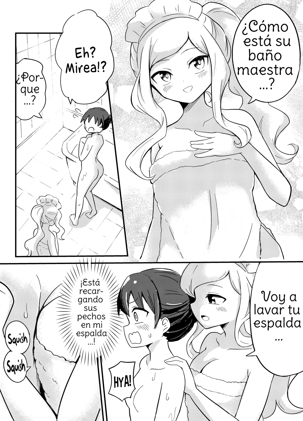 [Senten] Yuri Succu Maid no Amaama Gohoushi  The Yuri Succubus Maid's Sweet Service [Spanish] [Amaterasu] numero di immagine  5