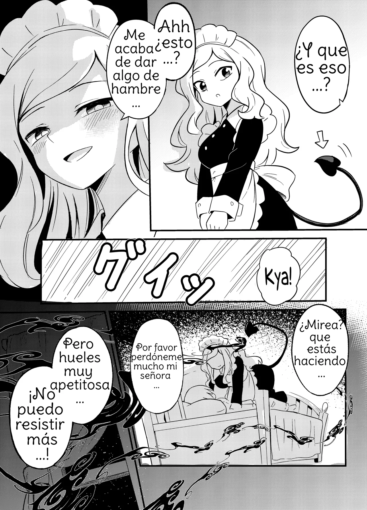 [Senten] Yuri Succu Maid no Amaama Gohoushi  The Yuri Succubus Maid's Sweet Service [Spanish] [Amaterasu] numero di immagine  10