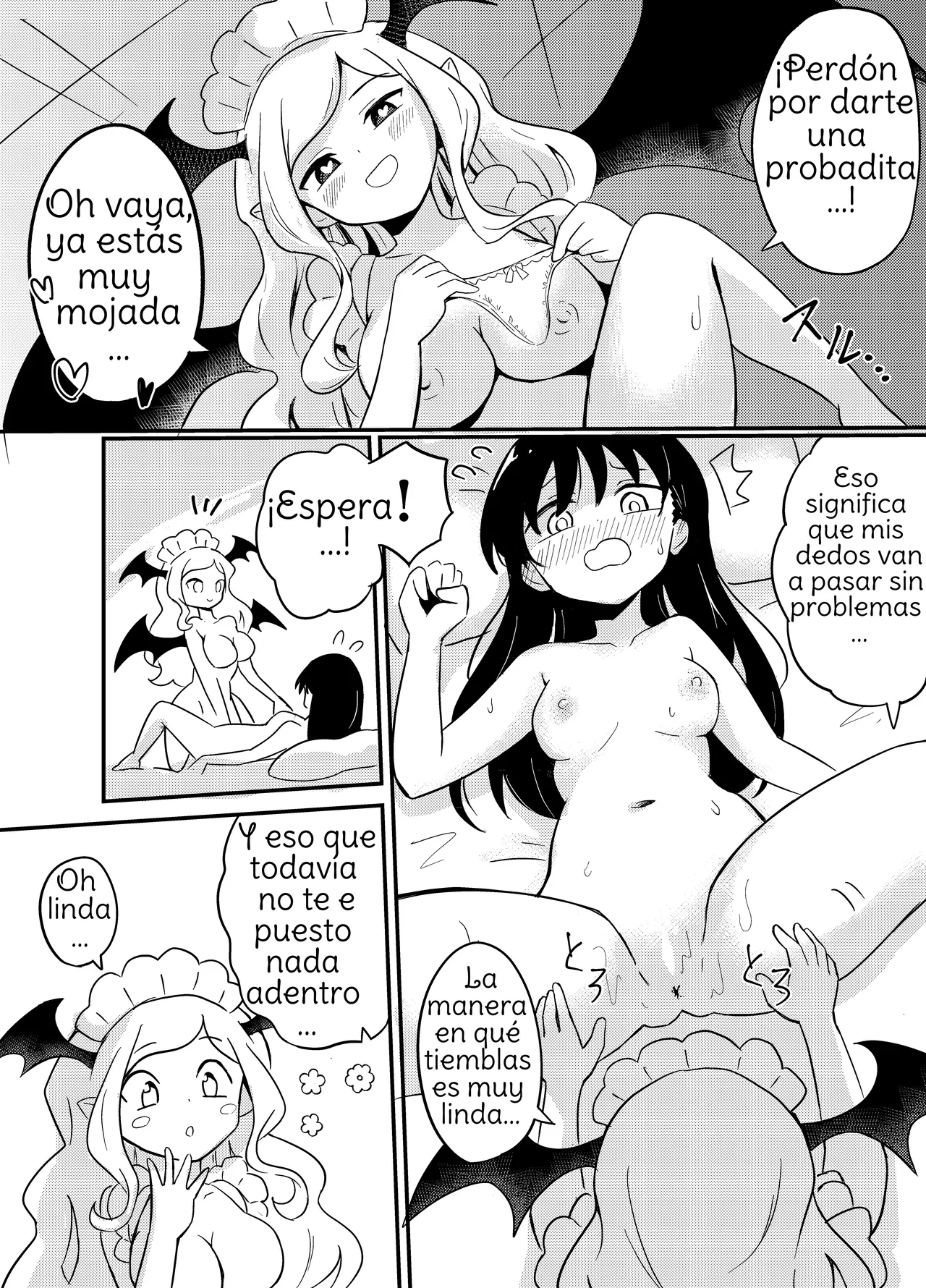 [Senten] Yuri Succu Maid no Amaama Gohoushi  The Yuri Succubus Maid's Sweet Service [Spanish] [Amaterasu] numero di immagine  17