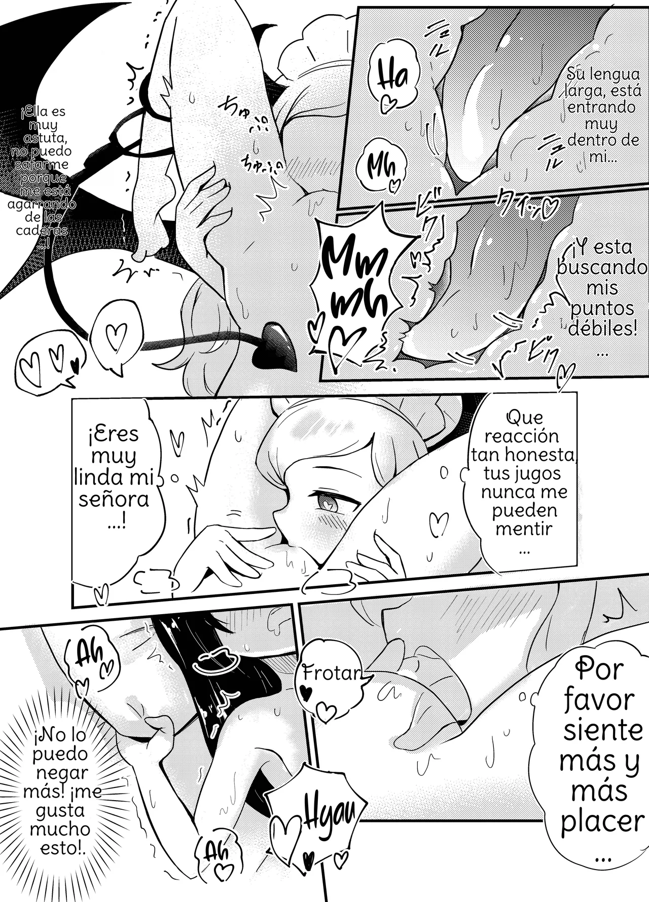 [Senten] Yuri Succu Maid no Amaama Gohoushi  The Yuri Succubus Maid's Sweet Service [Spanish] [Amaterasu] numero di immagine  23