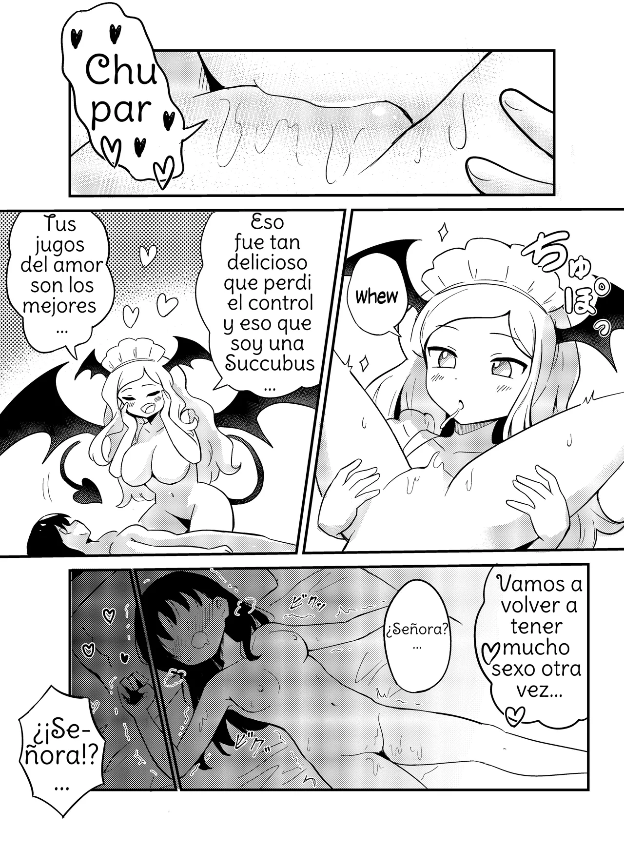 [Senten] Yuri Succu Maid no Amaama Gohoushi  The Yuri Succubus Maid's Sweet Service [Spanish] [Amaterasu] numero di immagine  25