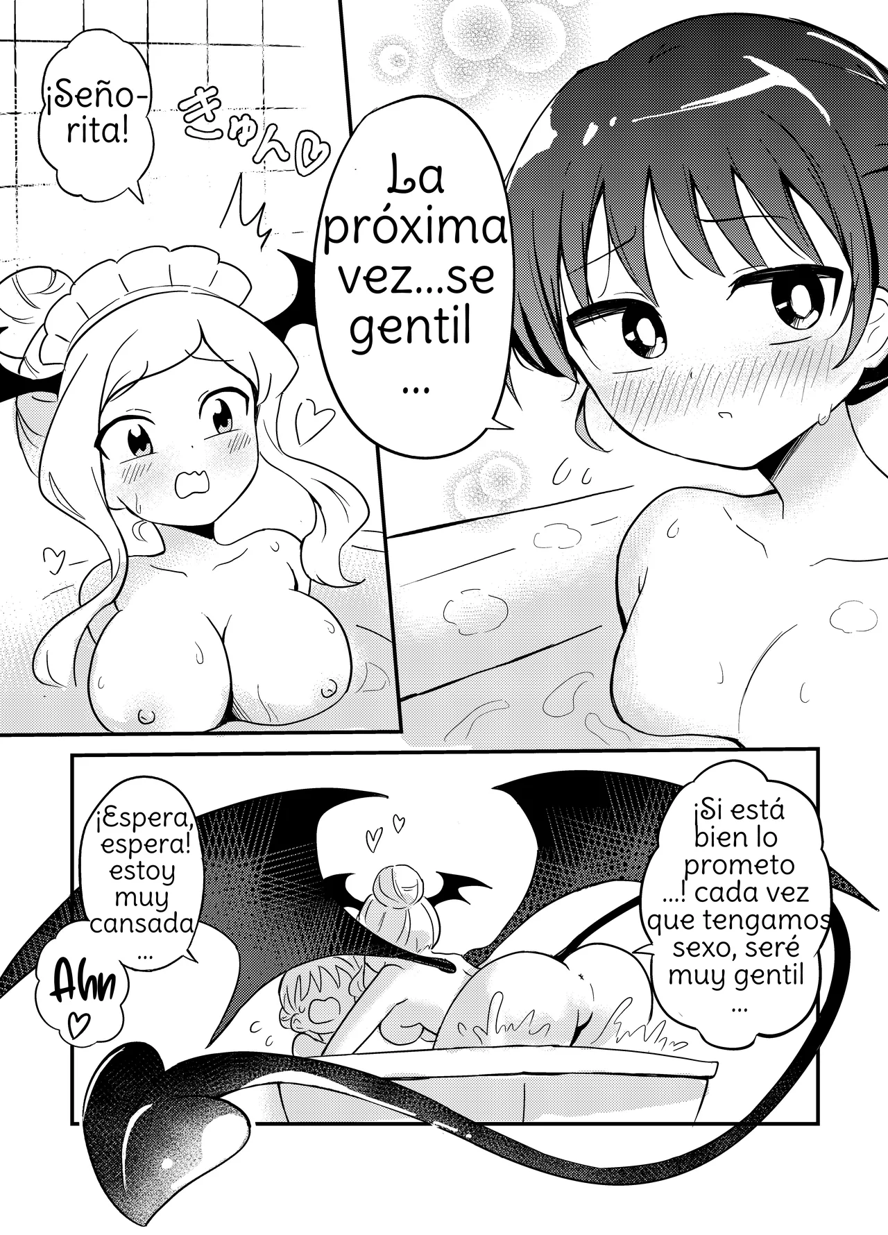 [Senten] Yuri Succu Maid no Amaama Gohoushi  The Yuri Succubus Maid's Sweet Service [Spanish] [Amaterasu] numero di immagine  27