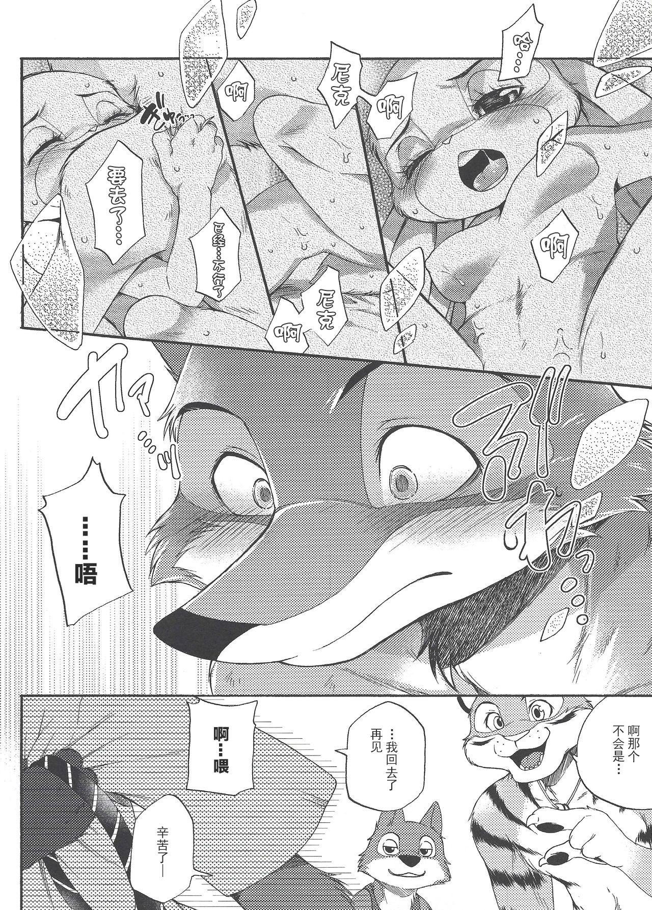 (HaruCC23) [Dogear (Inumimi Moeta)] Yawaraka na Kizuato (Zootopia) [Chinese] [逃亡者x新桥月白日语社] imagen número 13