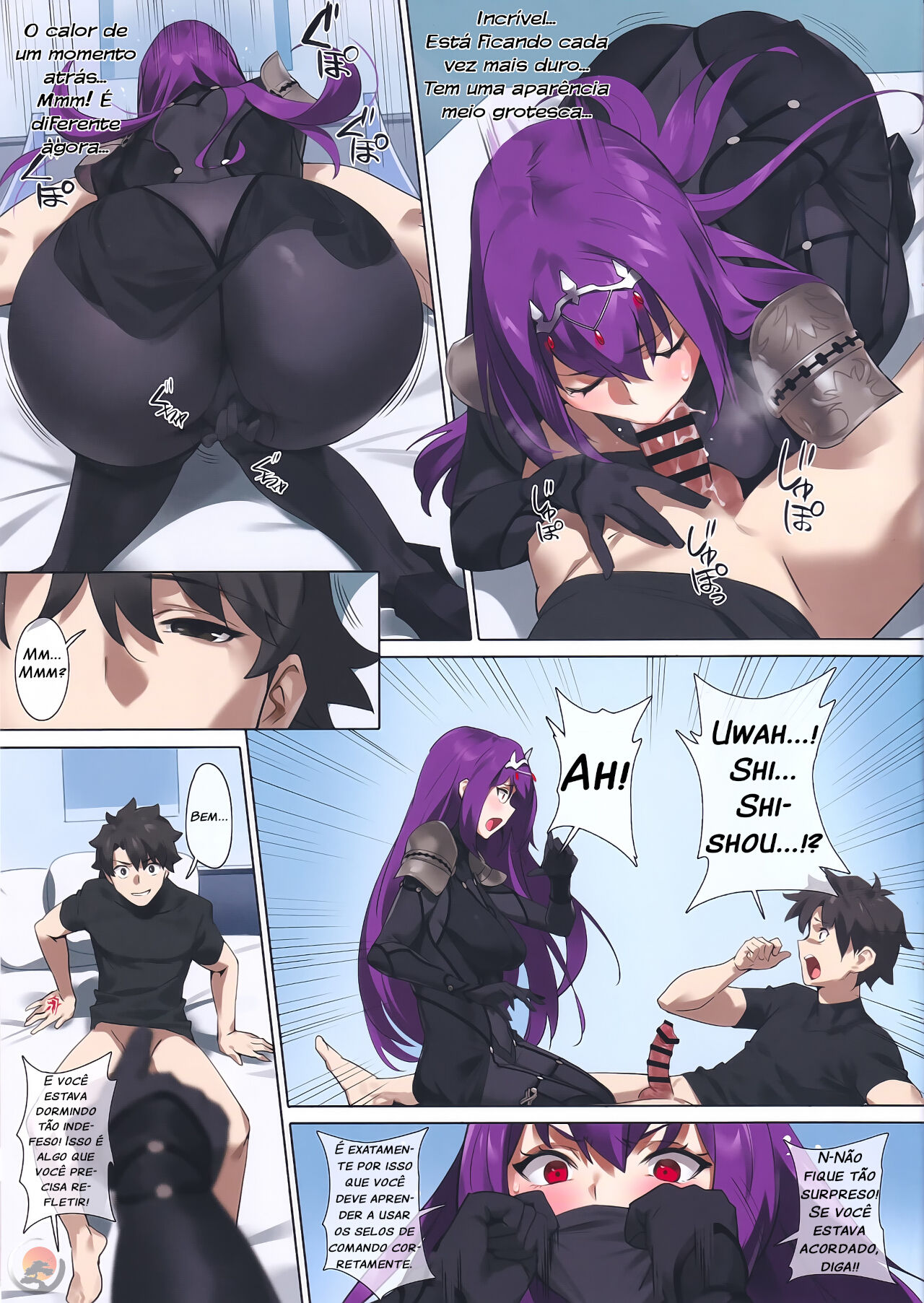 (C97) [OrangeMaru (YD)] Mogurikomi | Sneaking in (Fate/Grand Order) [Portuguese-BR] [Valk] image number 8