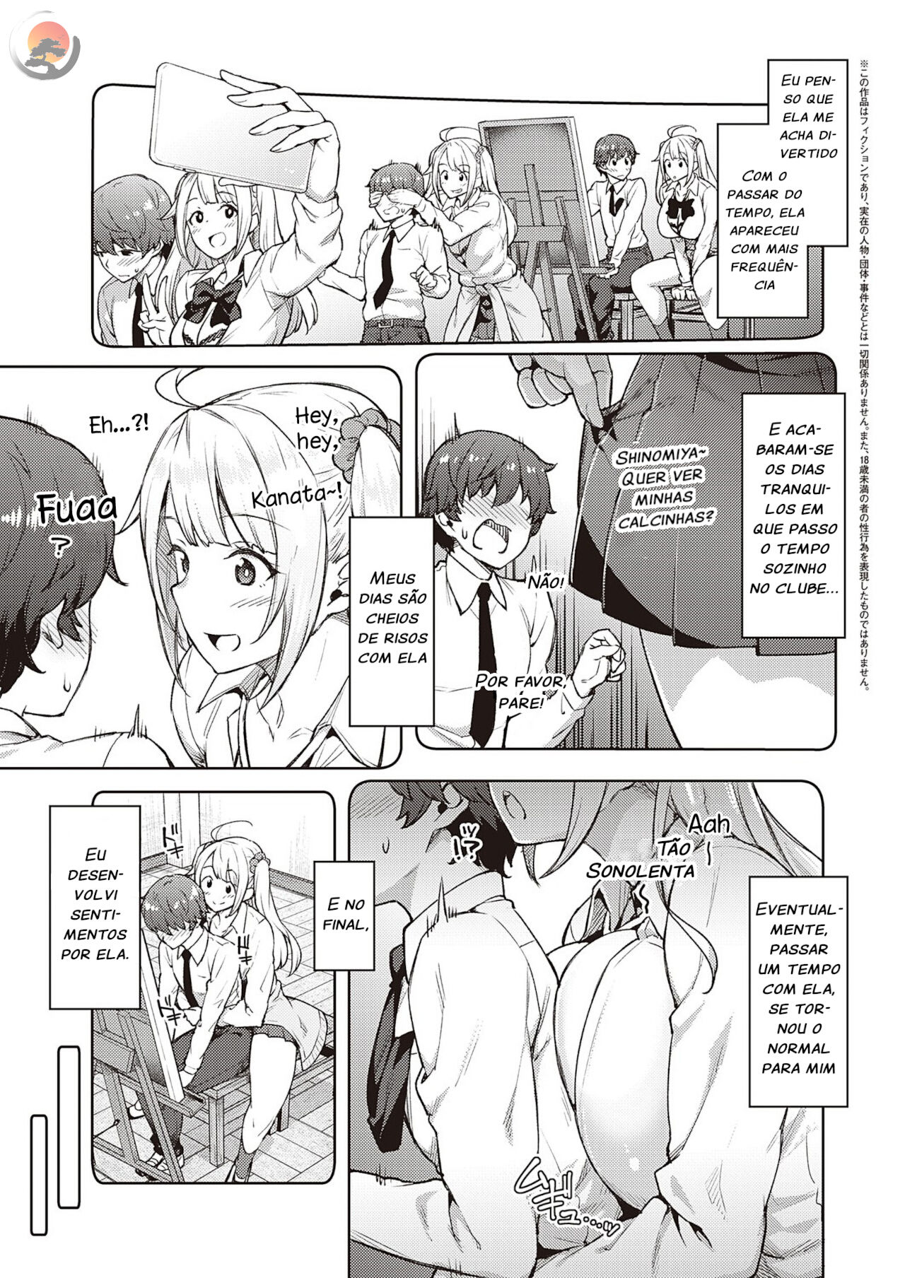 [Hiroya] Karakawanaide Tachibana-san | Por favor, não me provoque, Tachibana-san (COMIC ExE 25) [Portuguese-BR] {Valk} image number 3