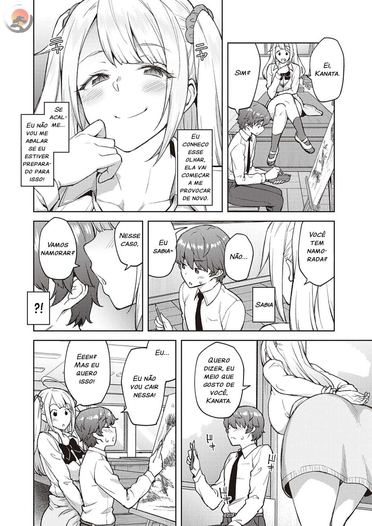 [Hiroya] Karakawanaide Tachibana-san | Por favor, não me provoque, Tachibana-san (COMIC ExE 25) [Portuguese-BR] {Valk} image number 4