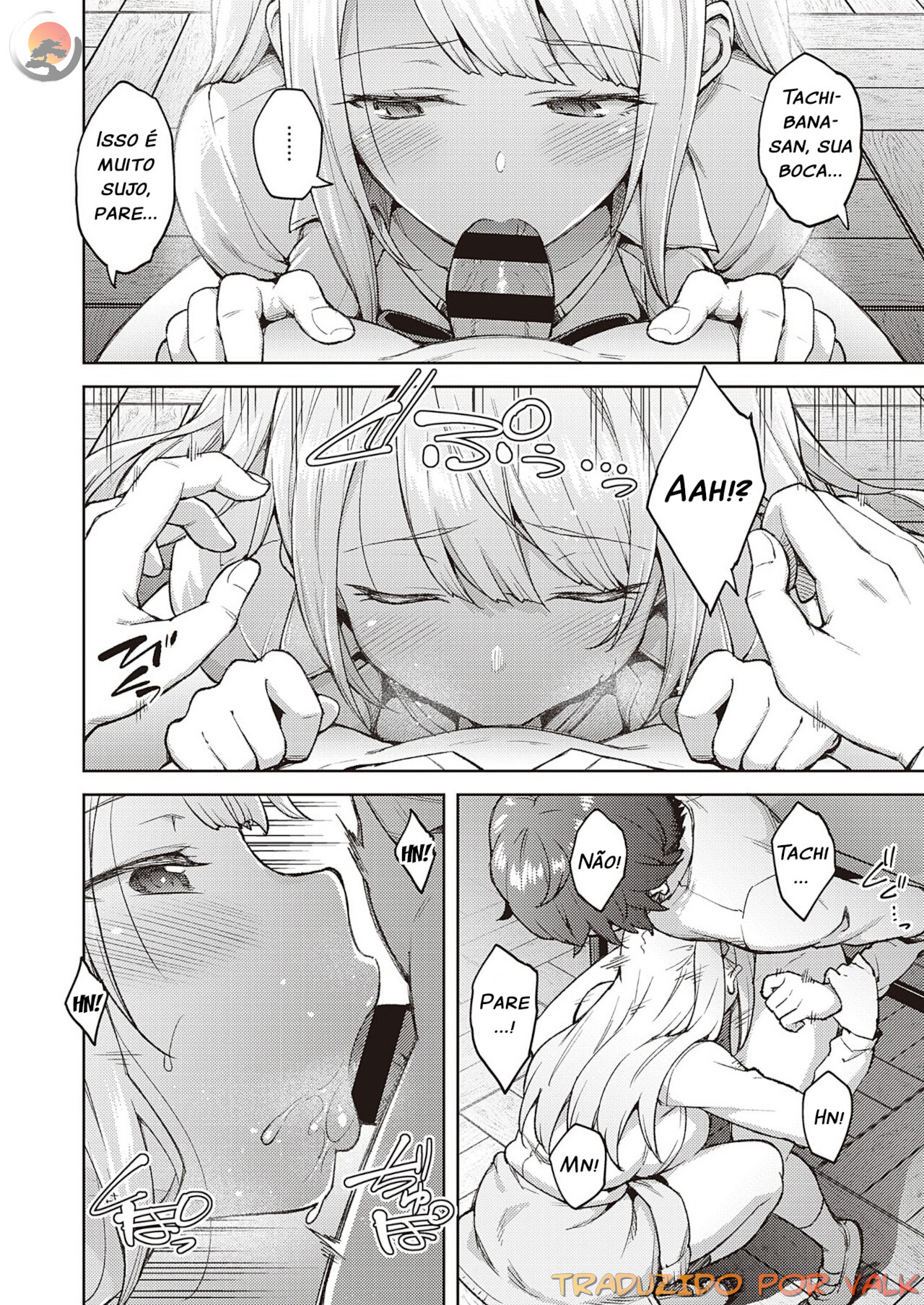 [Hiroya] Karakawanaide Tachibana-san | Por favor, não me provoque, Tachibana-san (COMIC ExE 25) [Portuguese-BR] {Valk} image number 10