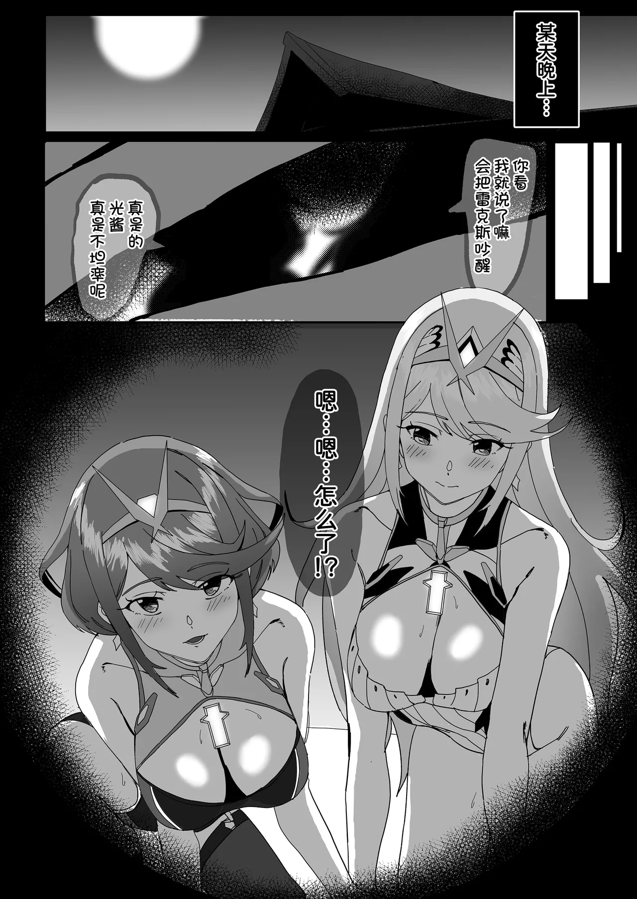 [VEGAS PROJECT (kayanoyuki)] X.BLADE 2.5 (Xenoblade Chronicles 2) [Chinese] [甜族星人x我不看本子汉化] [Digital] imagen número 7