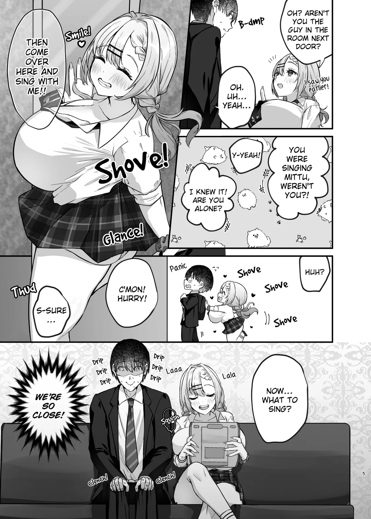 [Mittsuman] Hitokara Ittara Tonari no Gal JK to Pakokara ni Natta Ken | I Went to a Karaoke and Ended up Having Sex With the Gal in the Room Next to Mine. [English] 画像番号 6