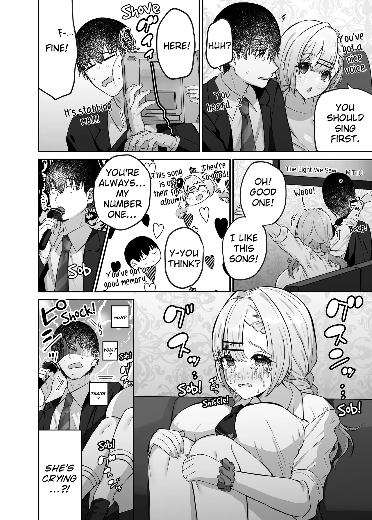 [Mittsuman] Hitokara Ittara Tonari no Gal JK to Pakokara ni Natta Ken | I Went to a Karaoke and Ended up Having Sex With the Gal in the Room Next to Mine. [English] 画像番号 7