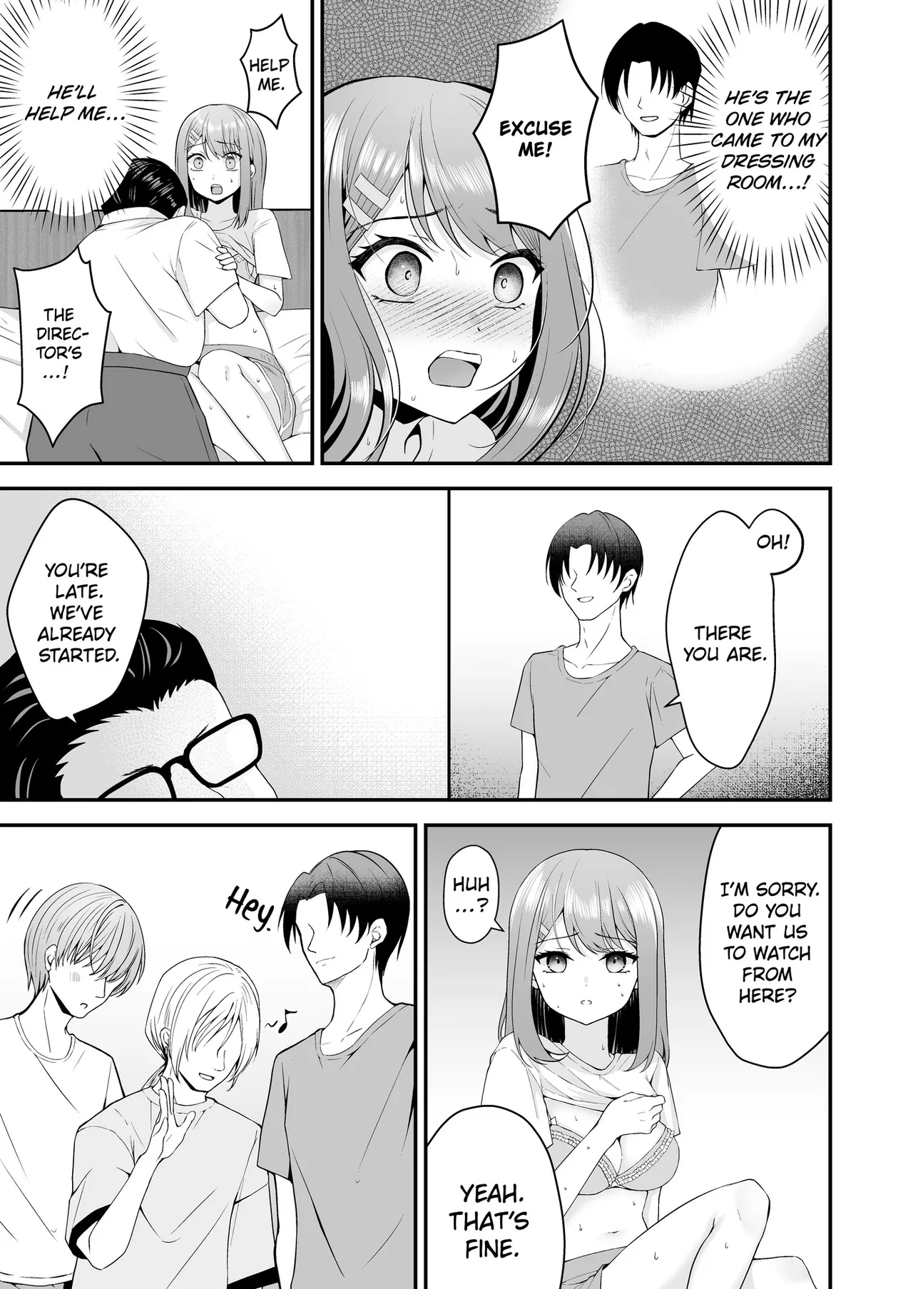 [Mittsuman (Hiraga Daidai)] Shuen Joyuu wa Kantoku ni Shojo o Ubawarete... | The Lead Actress Has Her Virginity Stolen by the Director... [English] image number 18