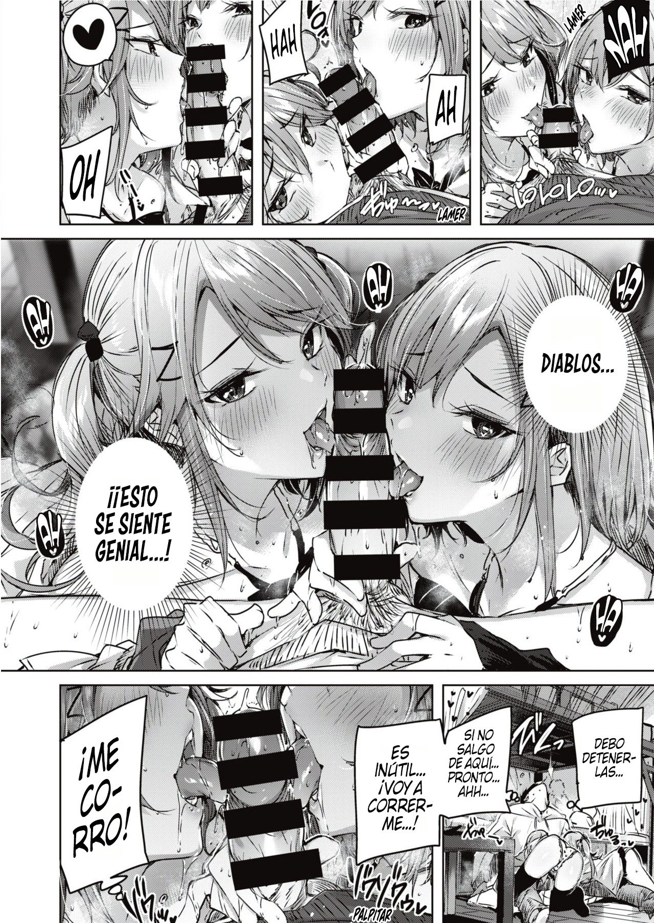 [kakao] Onedari Twins | Gemelas Acosadoras (COMIC Kairakuten BEAST 2020-06) [Spanish] [Centurion Scans] [Digital] 图片编号 10