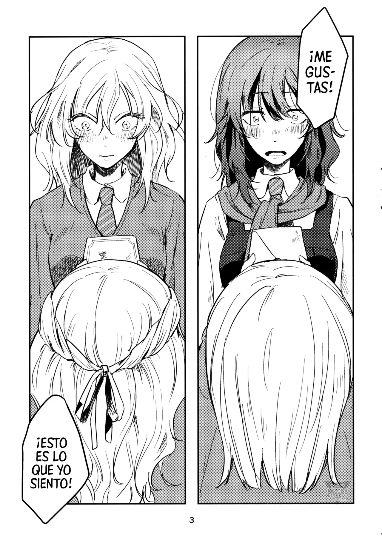 (C97) [Baketsu Crawl (Kani Aruki)] Gesture I Love You | Gesto De Te Amo (Girls und Panzer) [Spanish] [Mister Nugget] 2eme image