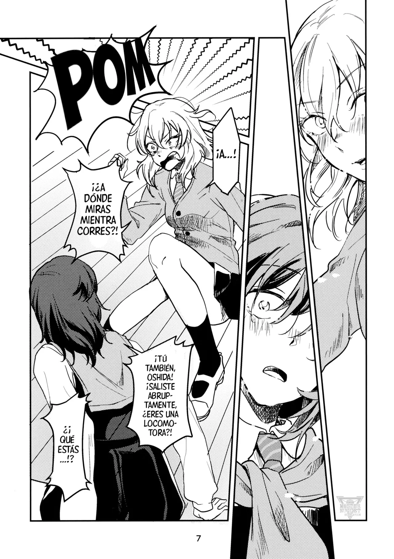 (C97) [Baketsu Crawl (Kani Aruki)] Gesture I Love You | Gesto De Te Amo (Girls und Panzer) [Spanish] [Mister Nugget] 6eme image