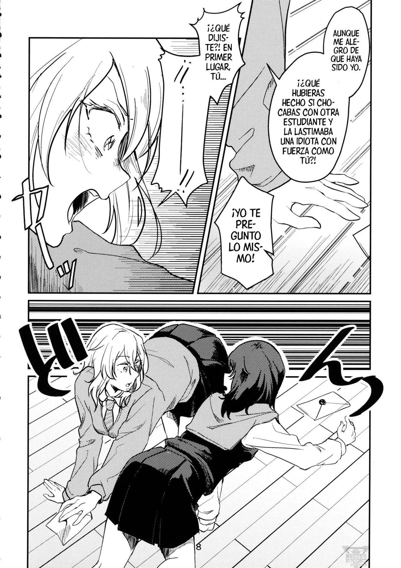 (C97) [Baketsu Crawl (Kani Aruki)] Gesture I Love You | Gesto De Te Amo (Girls und Panzer) [Spanish] [Mister Nugget] 7eme image