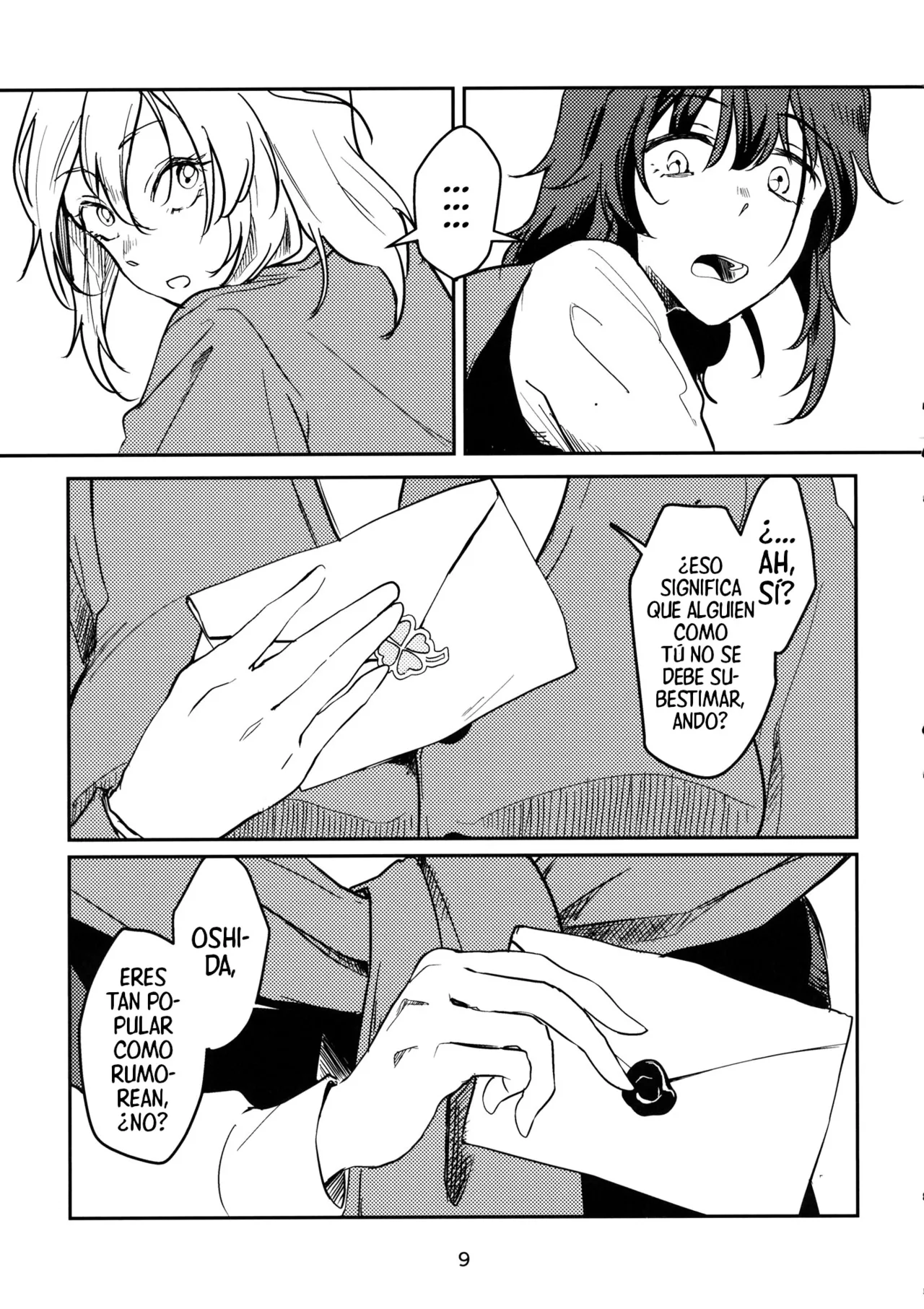 (C97) [Baketsu Crawl (Kani Aruki)] Gesture I Love You | Gesto De Te Amo (Girls und Panzer) [Spanish] [Mister Nugget] 8eme image