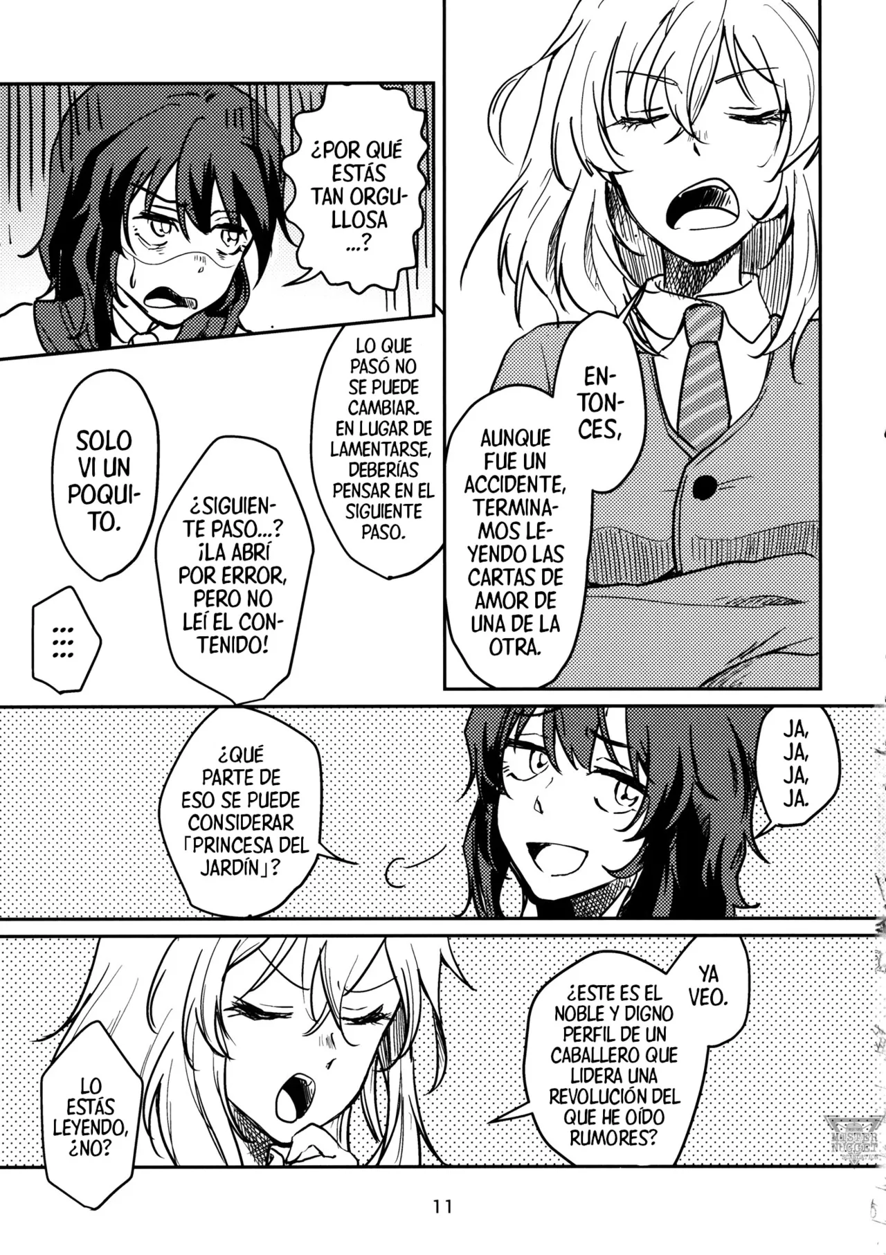 (C97) [Baketsu Crawl (Kani Aruki)] Gesture I Love You | Gesto De Te Amo (Girls und Panzer) [Spanish] [Mister Nugget] 10eme image