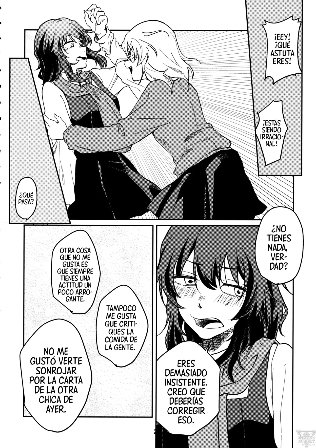 (C97) [Baketsu Crawl (Kani Aruki)] Gesture I Love You | Gesto De Te Amo (Girls und Panzer) [Spanish] [Mister Nugget] 21eme image