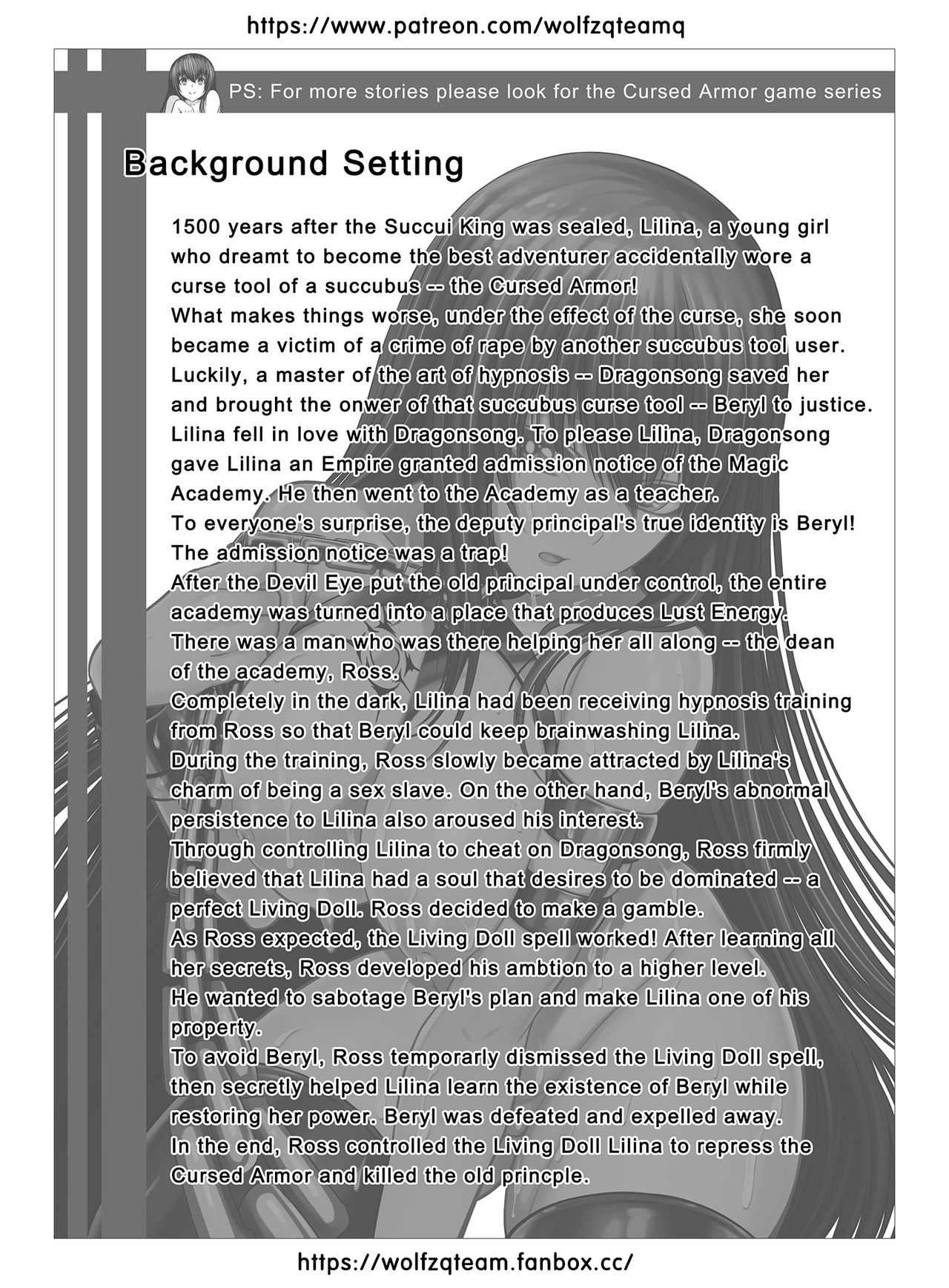 [wolfzqteam] Bad End Of Cursed Armor College Line [English] [Ongoing] image number 2